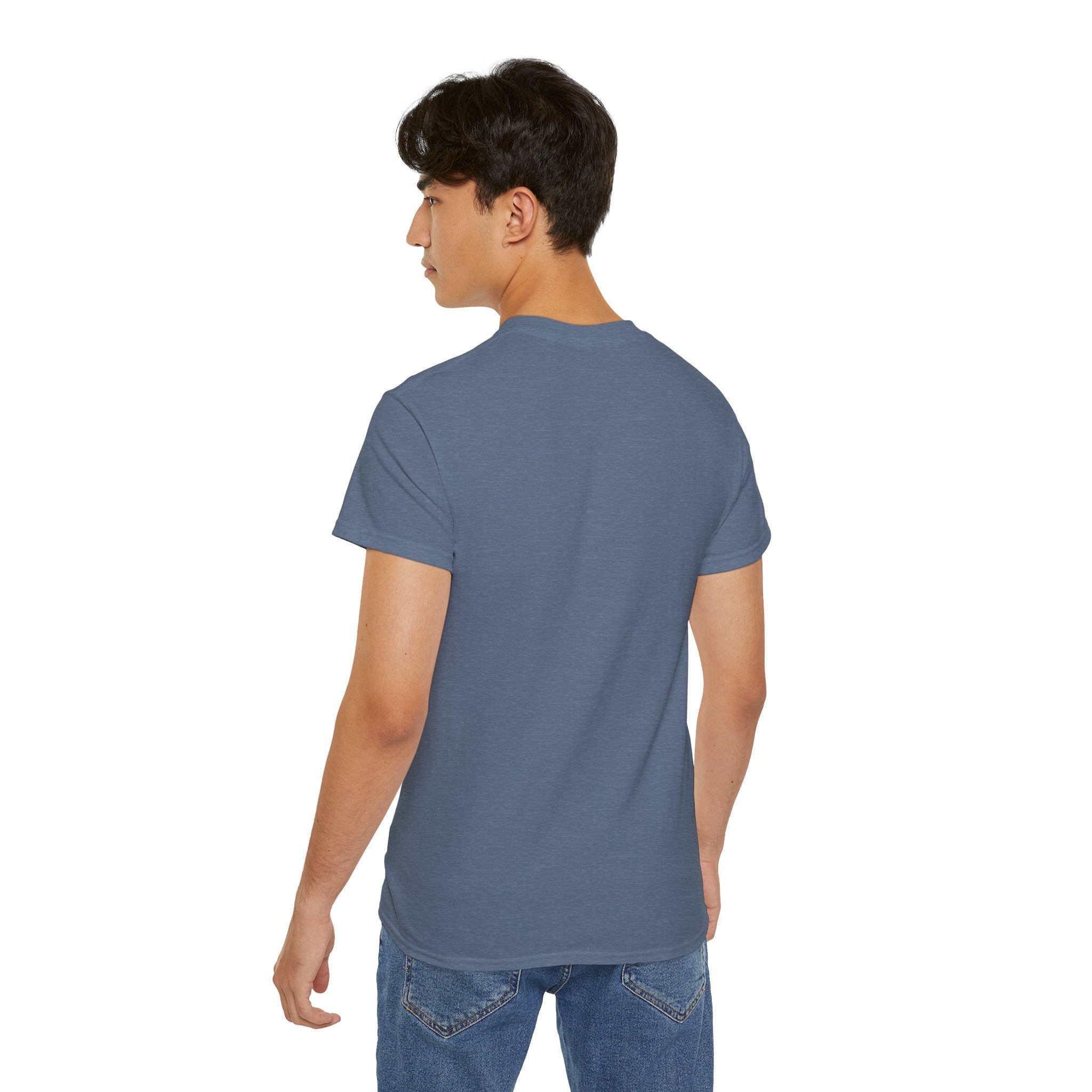 Classic White Cotton Tee - Plain Crewneck Shirt