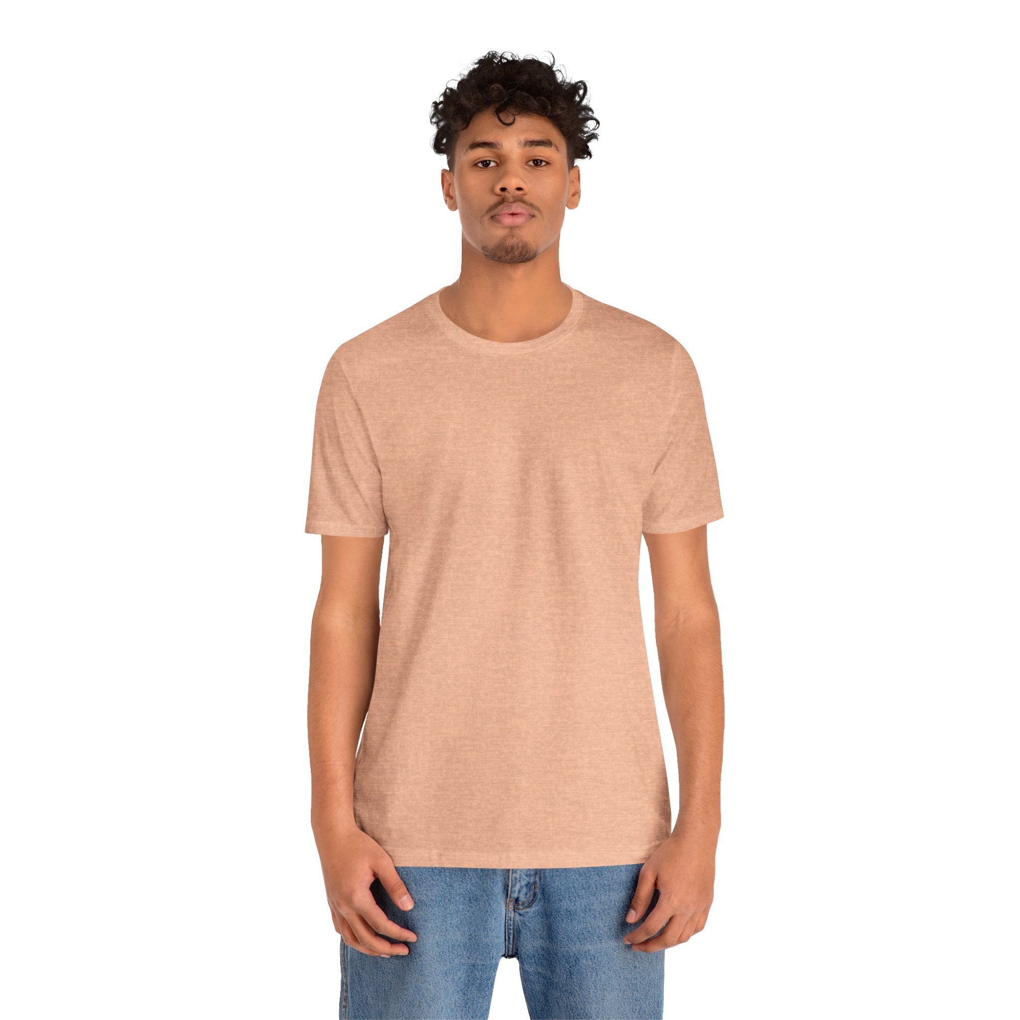 White Short Sleeve Tee — Minimal Classic Crewneck T-Shirt