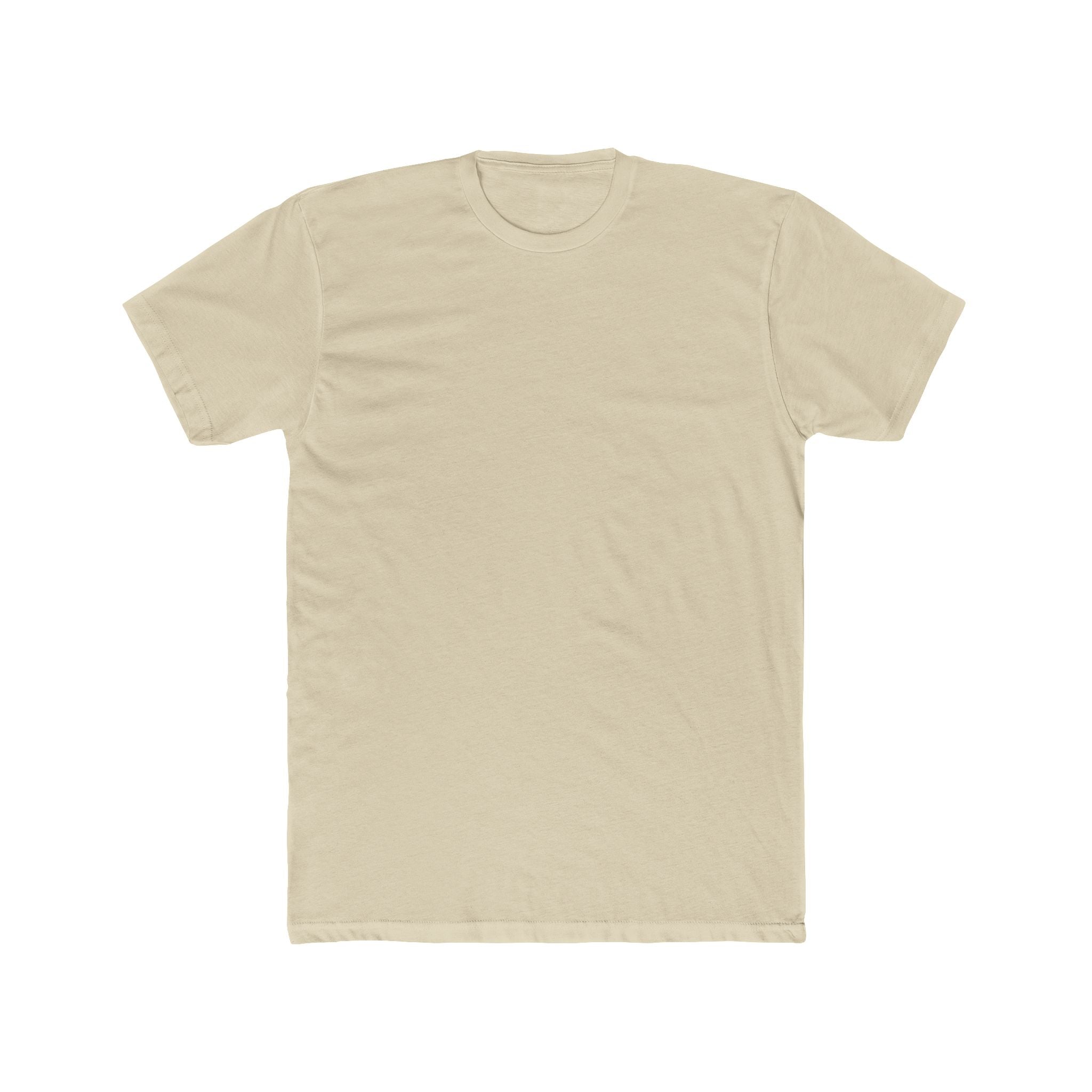 Blank White Tee — Unisex Cotton Crew Shirt