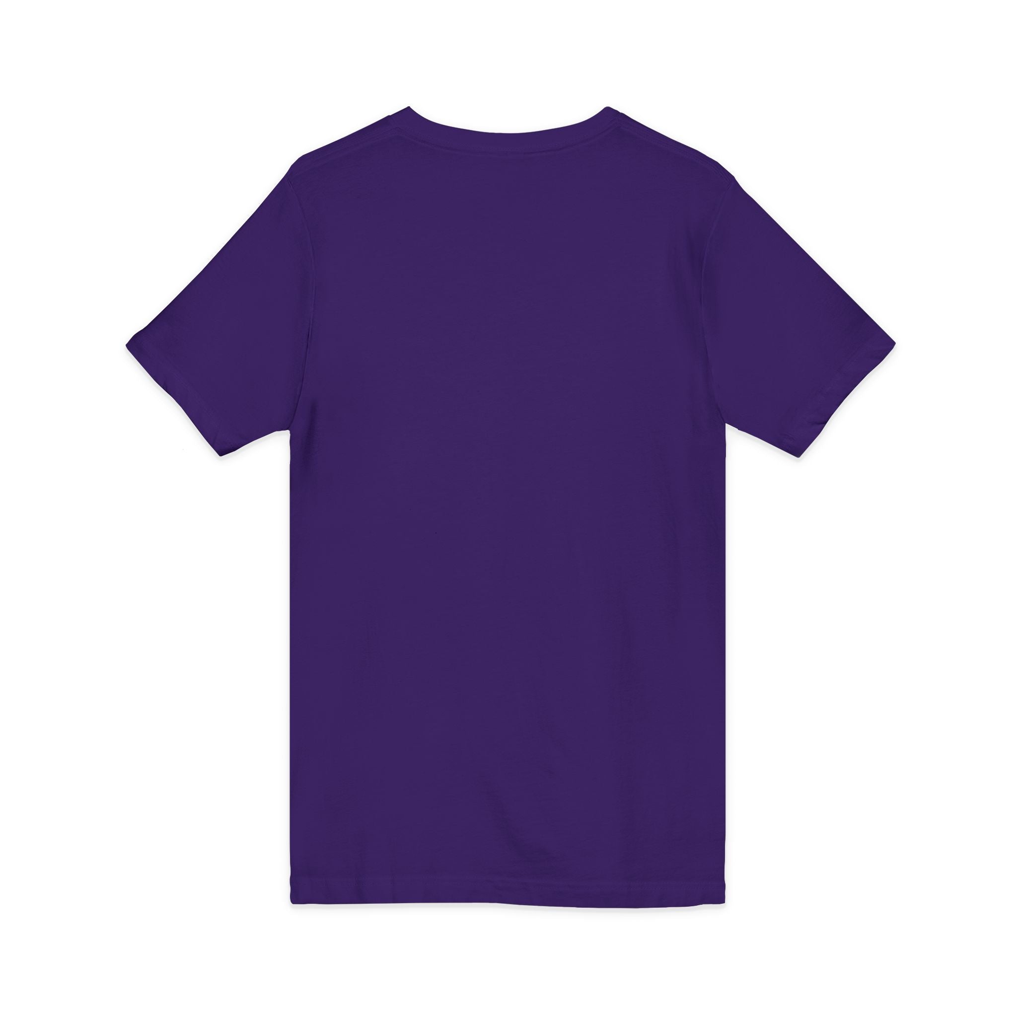 V-Neck Jersey Tee — Classic White Short Sleeve T-Shirt