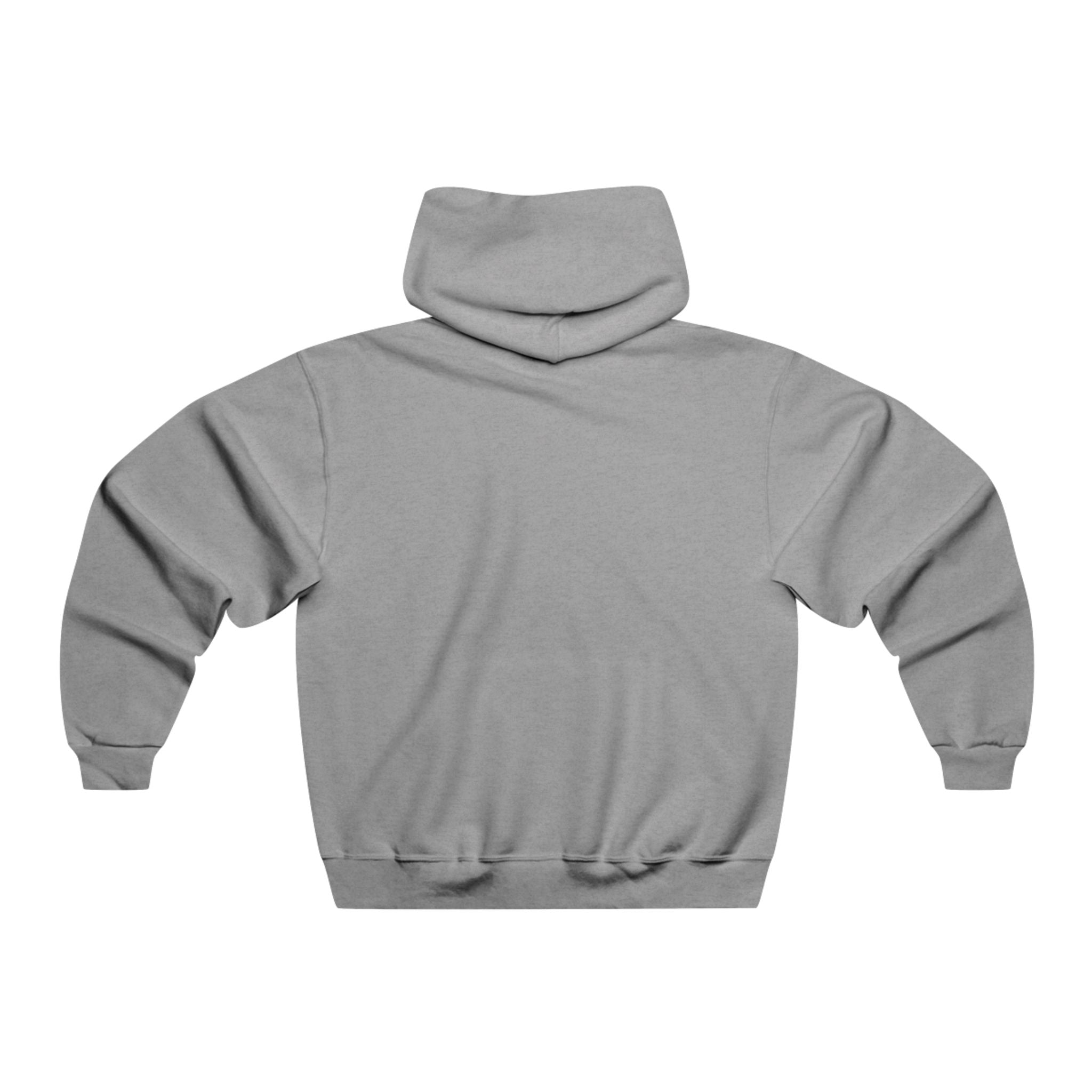 Blank White Hoodie — Men's Classic Pullover Hooded Sweatshirt