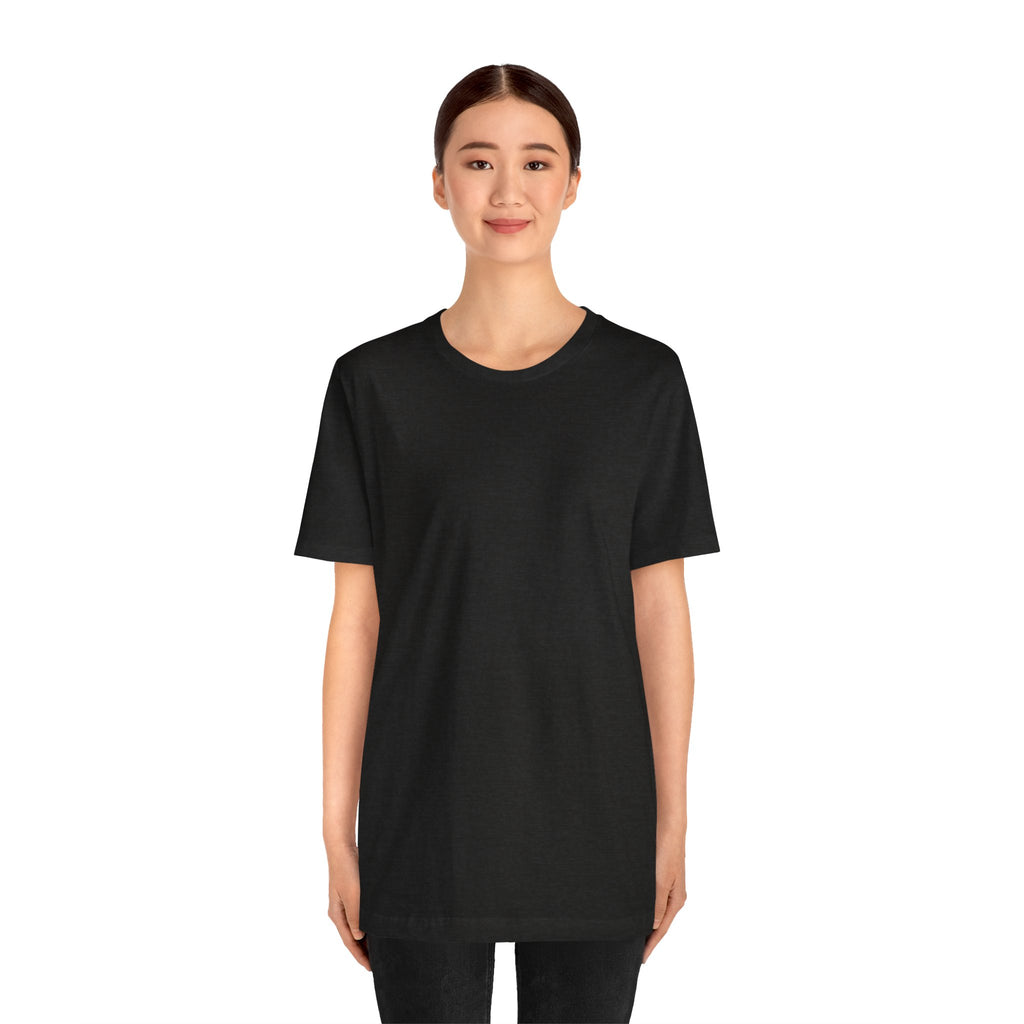 White Short Sleeve Tee — Minimal Classic Crewneck T-Shirt