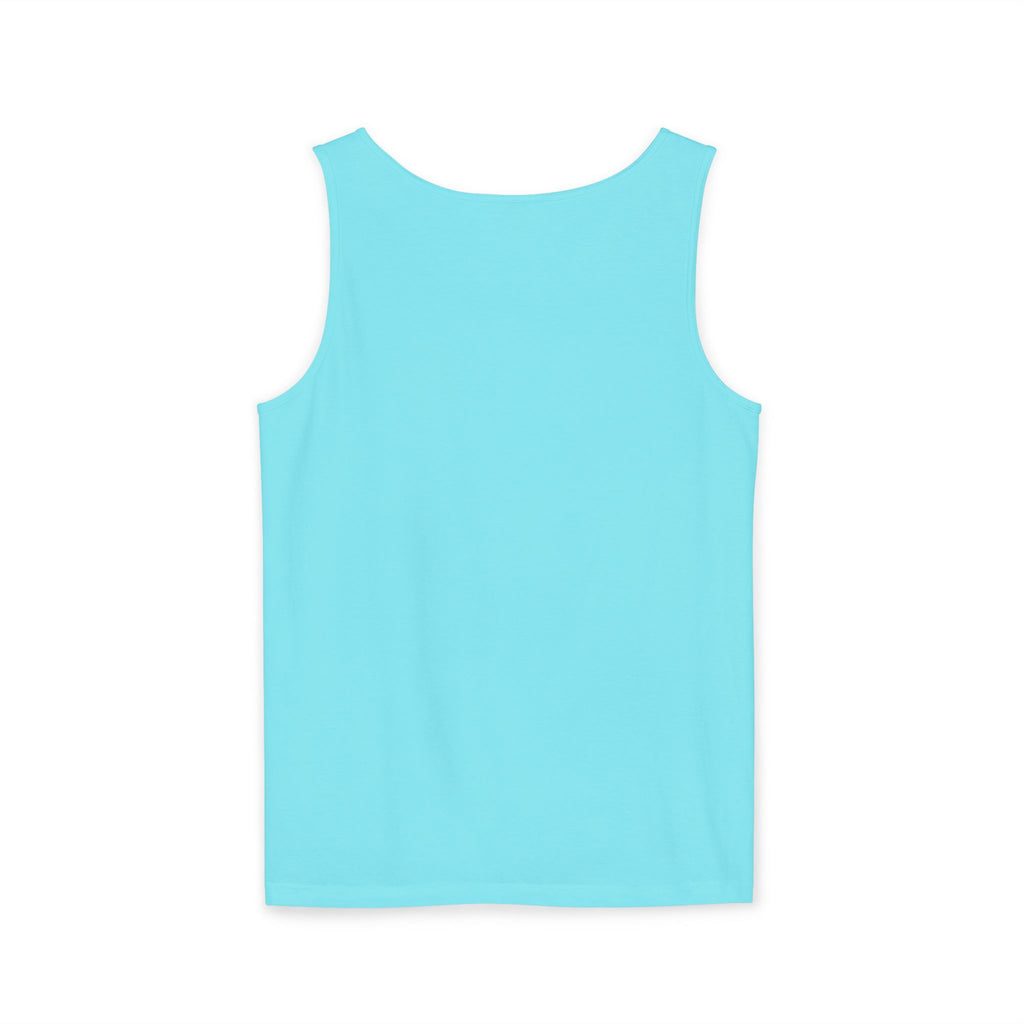 Classic White Tank Top — Everyday Garment-Dyed Casual Tank