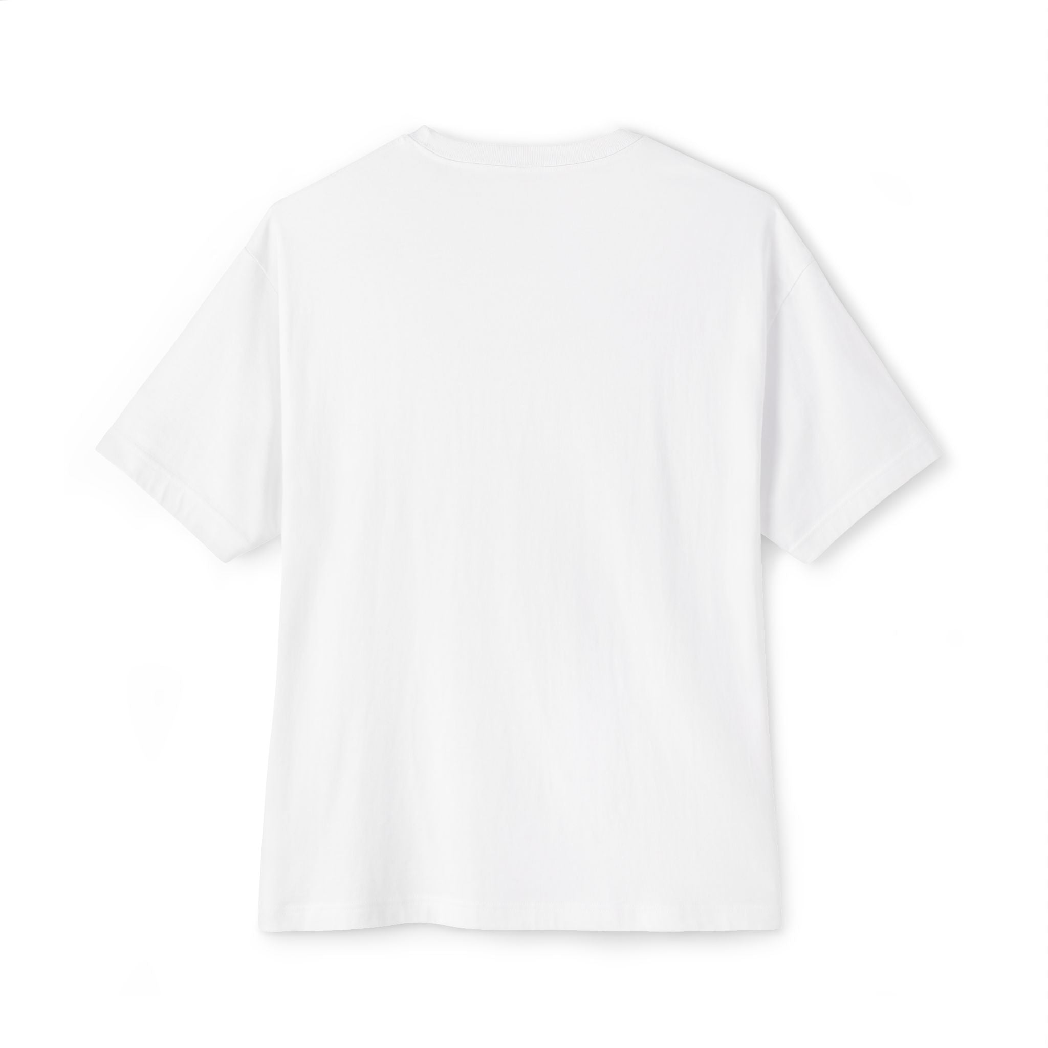 Oversized Boxy Tee — Minimal White Crewneck T-Shirt