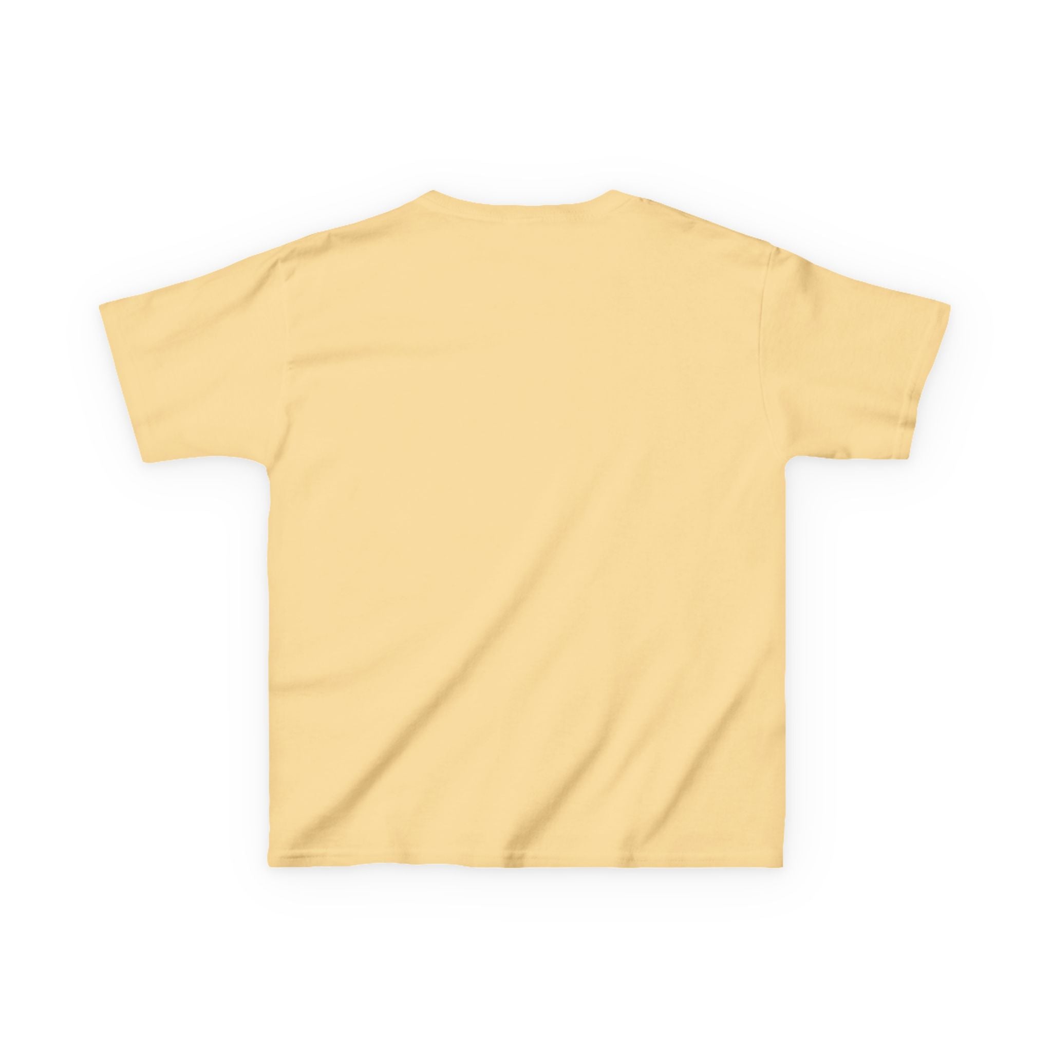 Kids T-Shirt — Plain White Heavy Cotton Tee for Boys & Girls