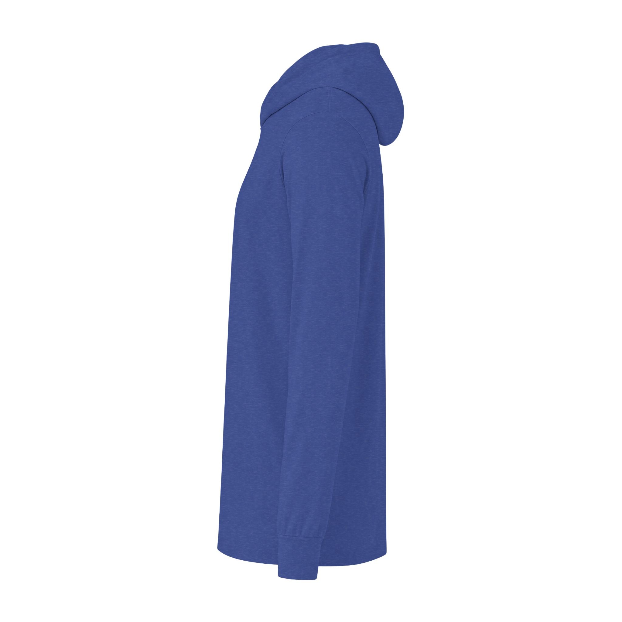 Hooded Long Sleeve Tee — Lightweight White Hooded Tee