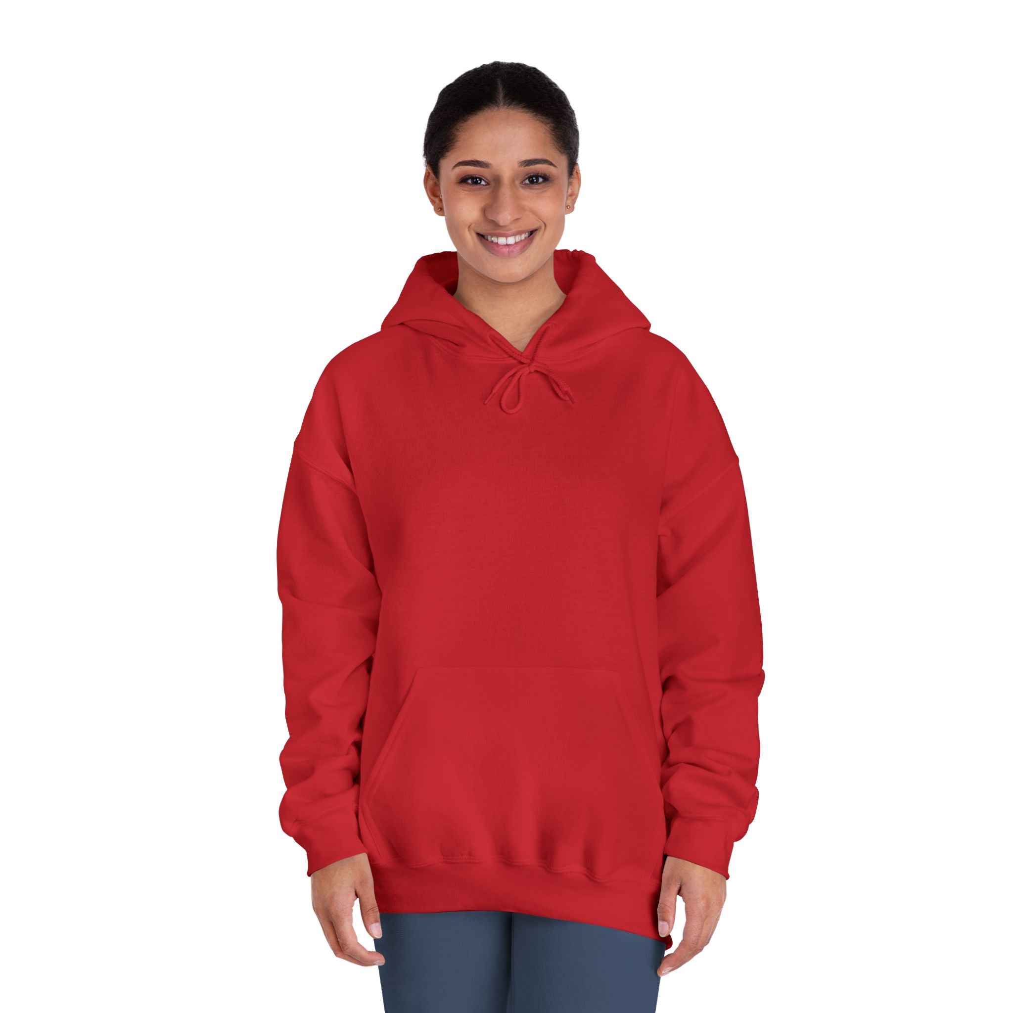 Blank White Hooded Sweatshirt