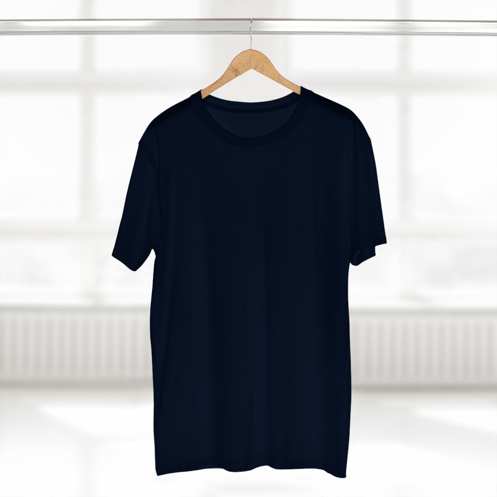 Classic White Tee — Adult Staple Crewneck T-Shirt