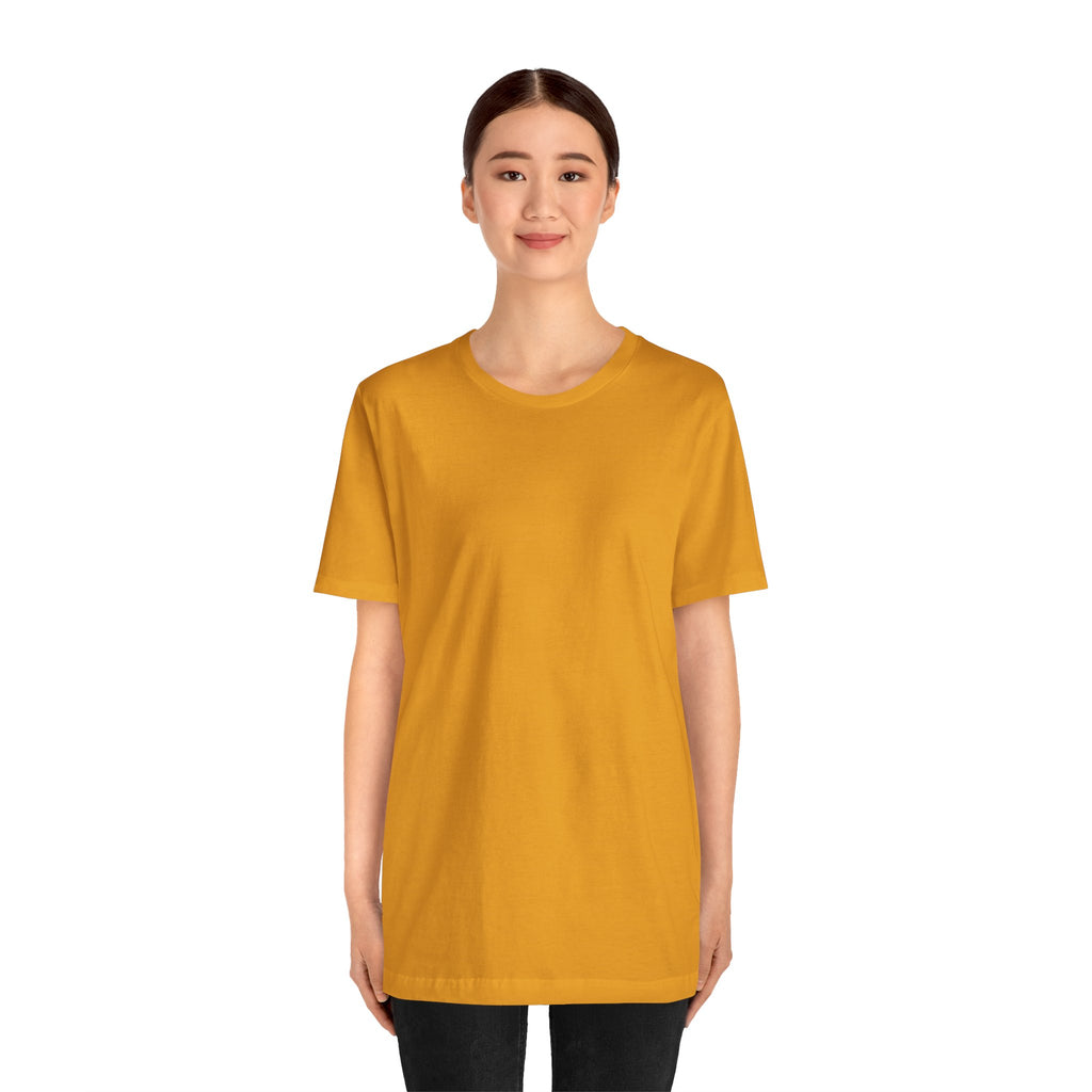 White Short Sleeve Tee — Minimal Classic Crewneck T-Shirt