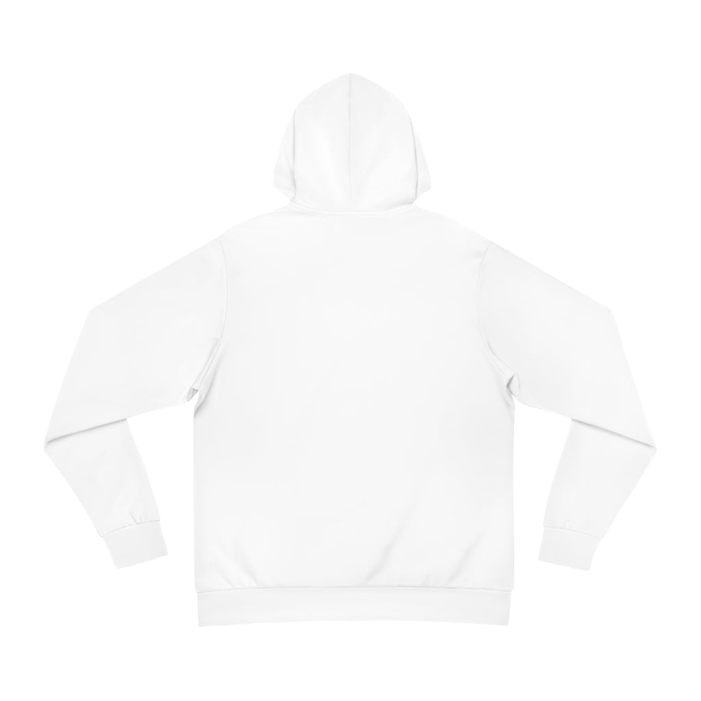 All-Over Print Fashion Hoodie – Customizable Blank White Streetwear Pullover