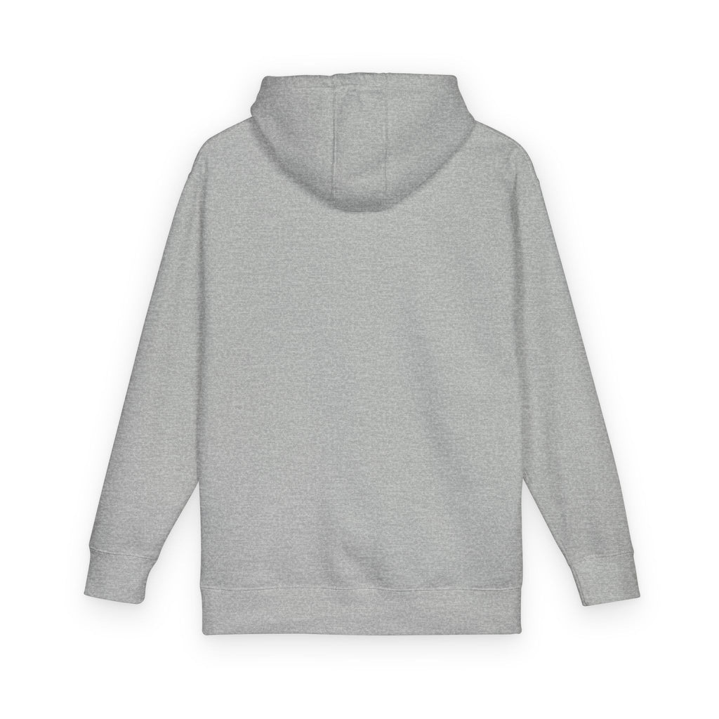 White Fleece Hoodie – Minimal Classic Pullover Hooded Sweatshirt