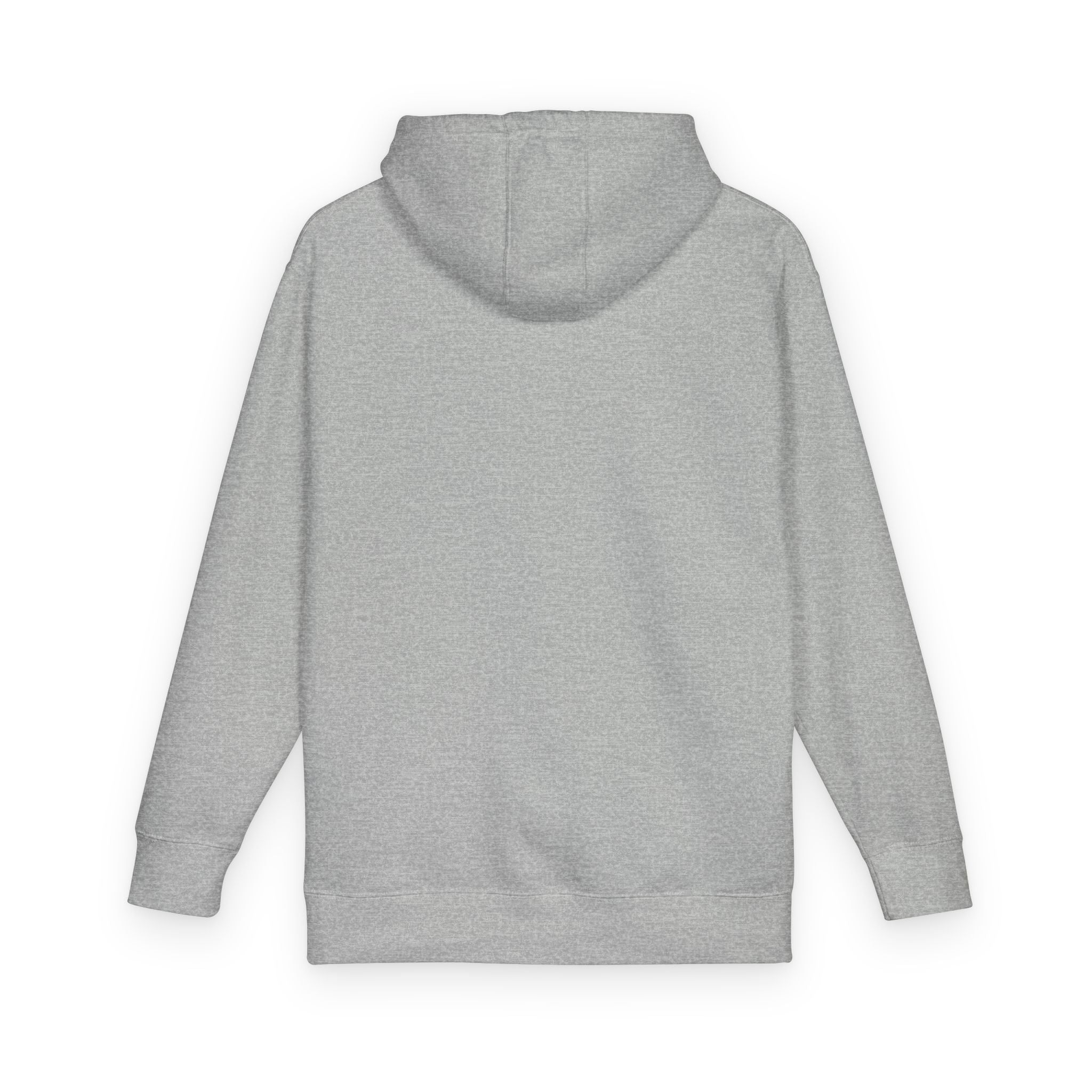 White Fleece Hoodie – Minimal Classic Pullover Hooded Sweatshirt