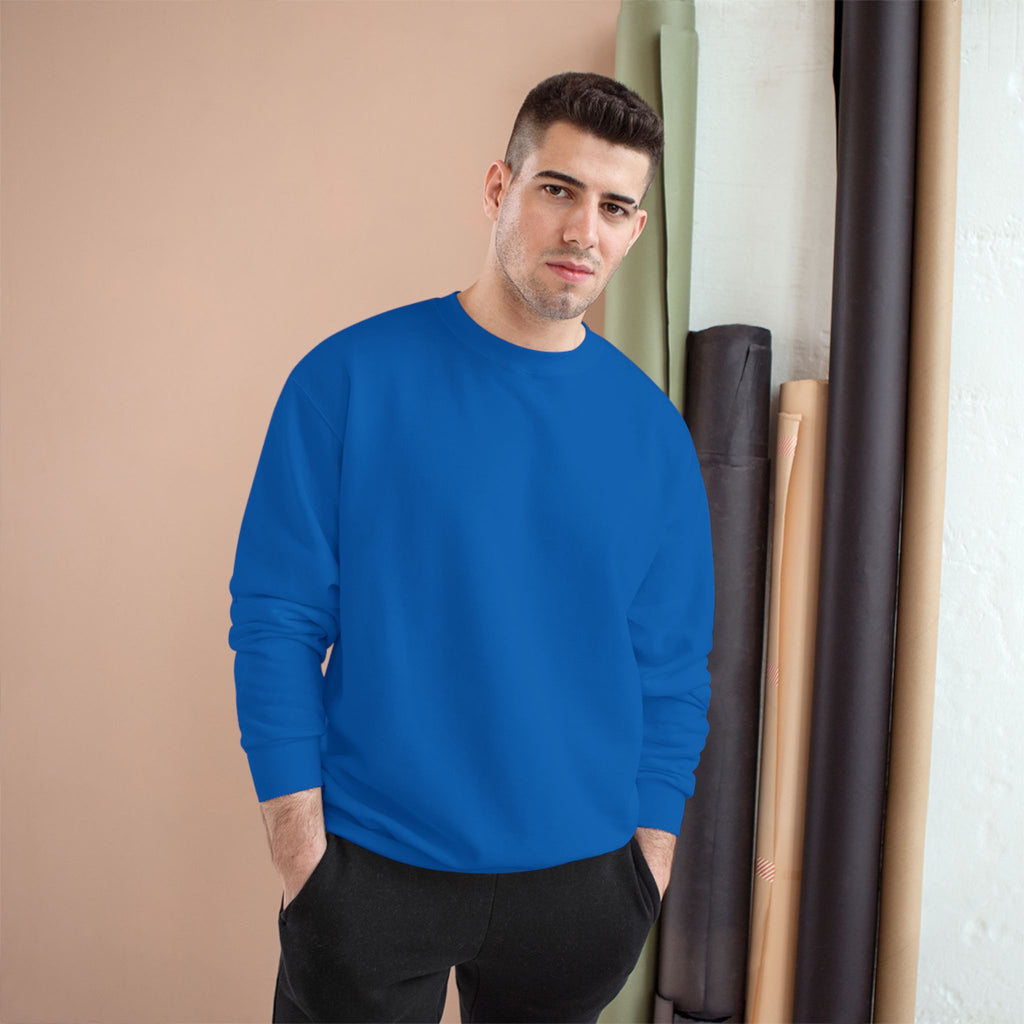 Champion Sweatshirt - Classic White Crewneck Sweatshirt