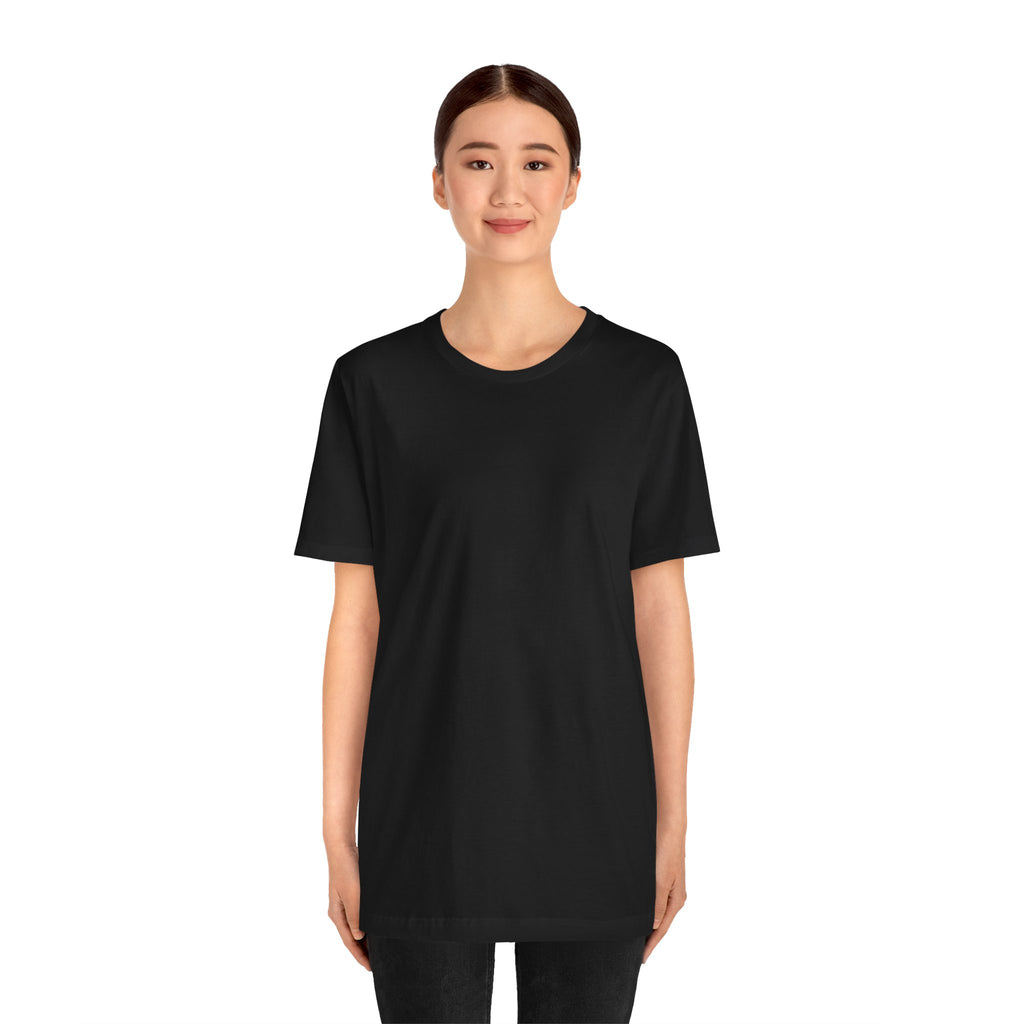 White Short Sleeve Tee — Minimal Classic Crewneck T-Shirt