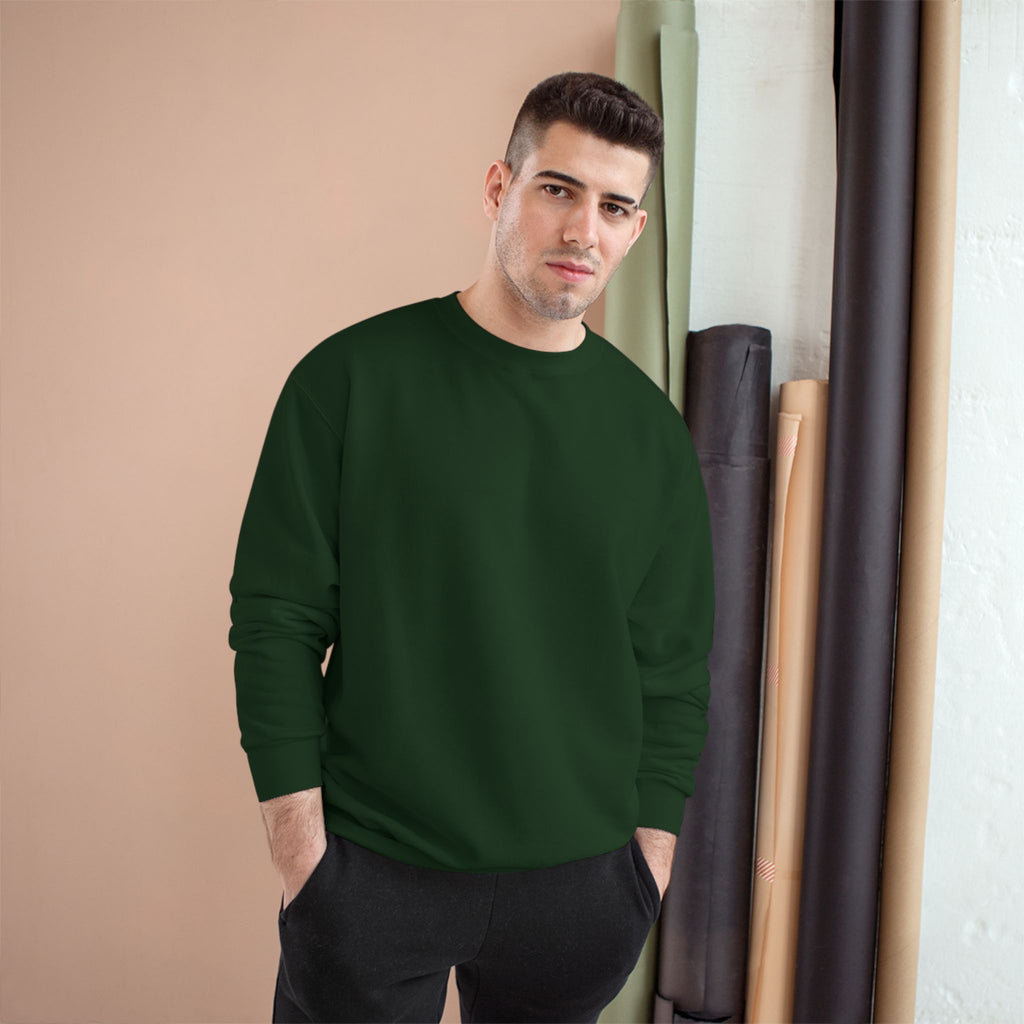 Champion Sweatshirt - Classic White Crewneck Sweatshirt