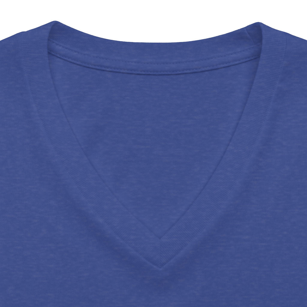 V-Neck Jersey Tee — Classic White Short Sleeve T-Shirt