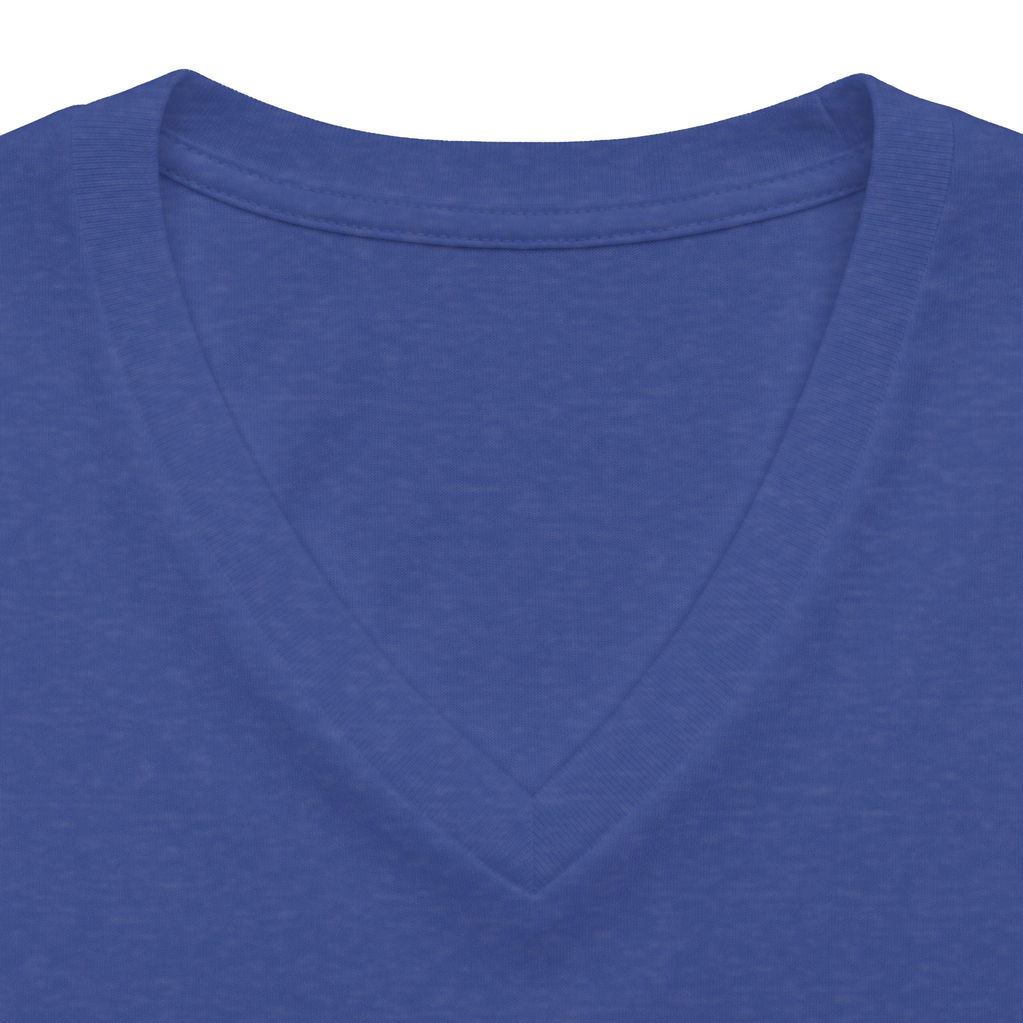 V-Neck Jersey Tee — Classic White Short Sleeve T-Shirt
