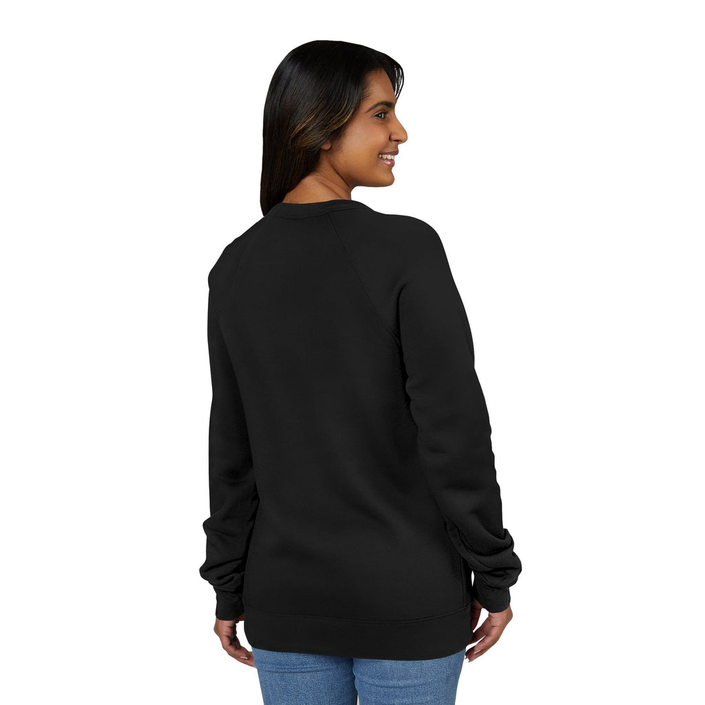 Classic Black Raglan Sweatshirt