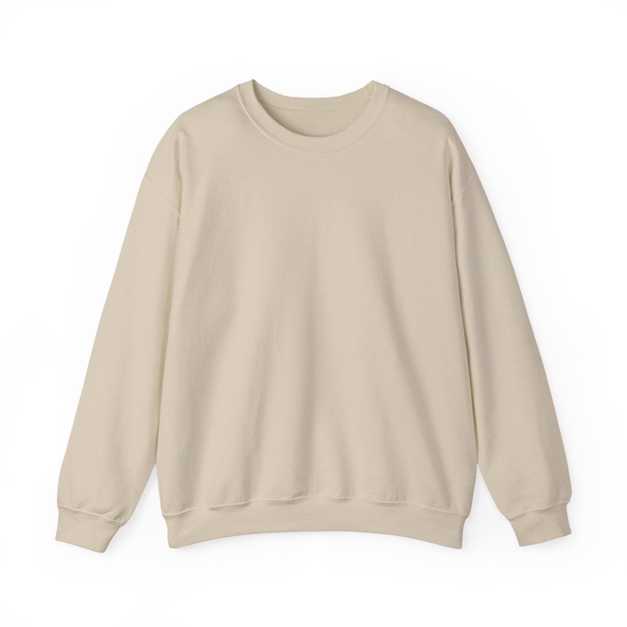 Classic White Crewneck Sweatshirt