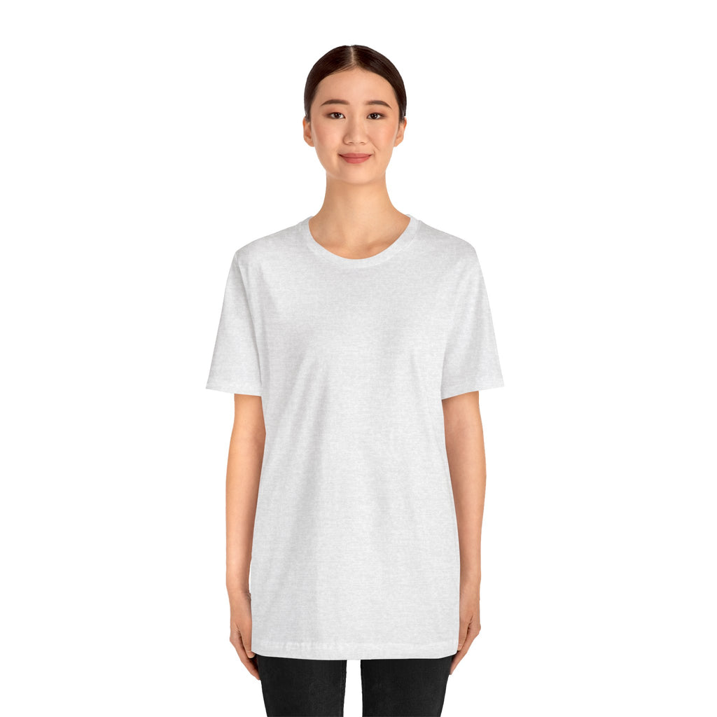 White Short Sleeve Tee — Minimal Classic Crewneck T-Shirt