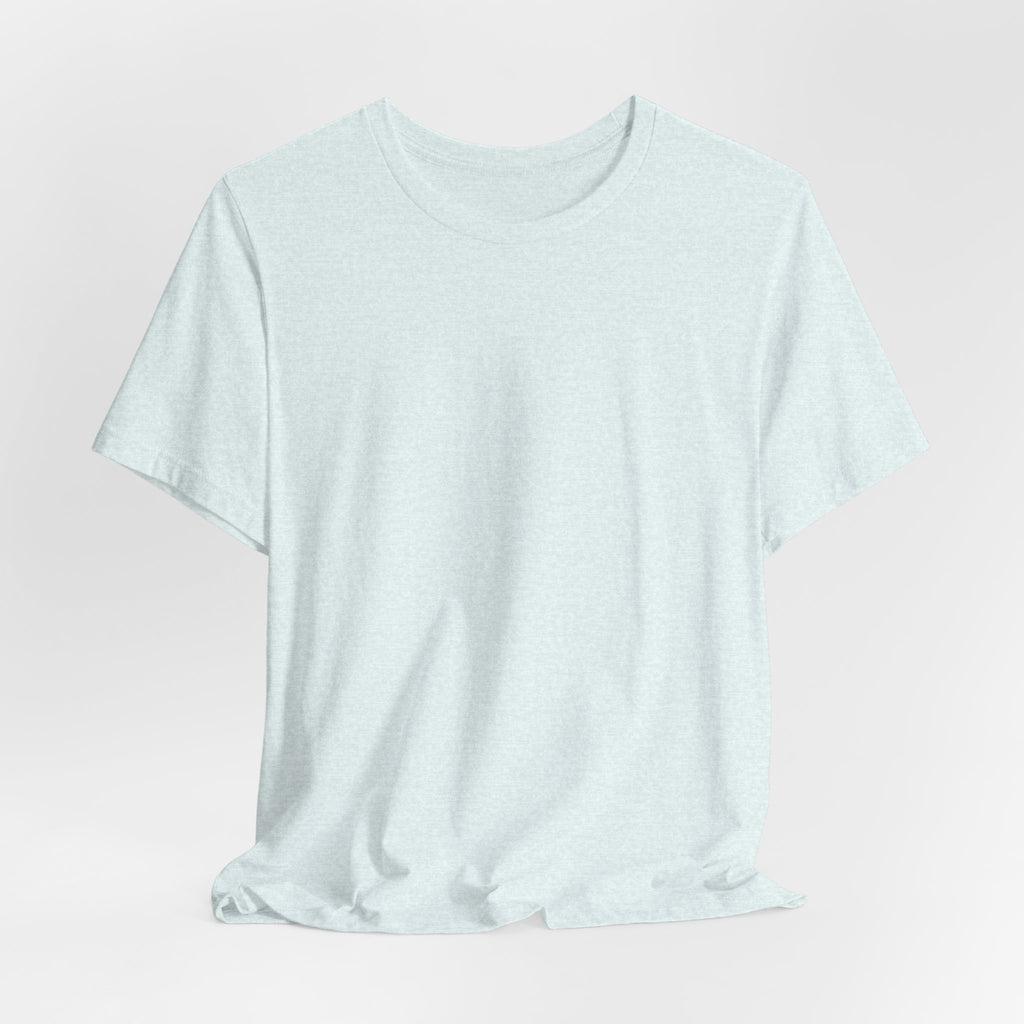 White Short Sleeve Tee — Minimal Classic Crewneck T-Shirt