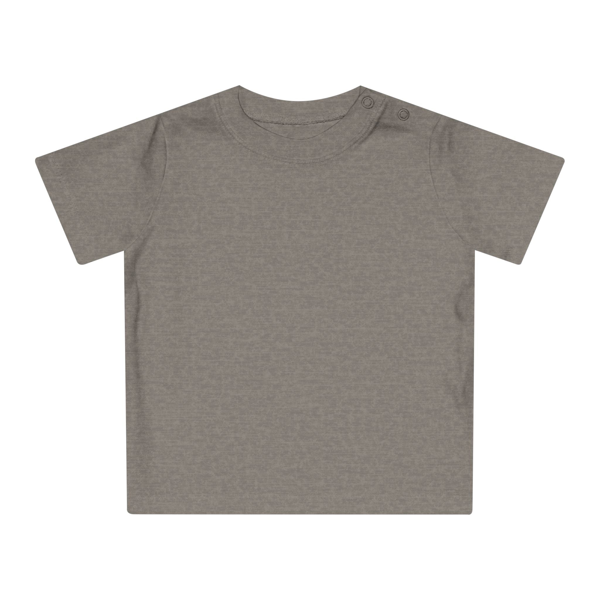 Cute Plain Baby T-Shirt — Soft White Infant Tee