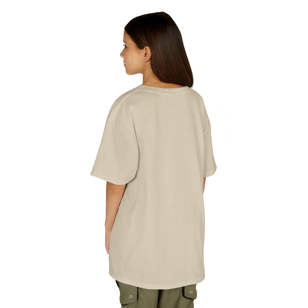 Kids T-Shirt — Plain White Heavy Cotton Tee for Boys & Girls