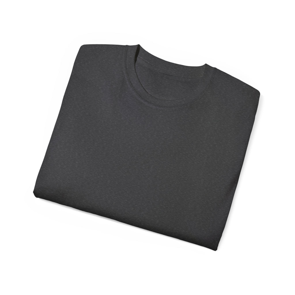 Classic White Cotton Tee - Plain Crewneck Shirt