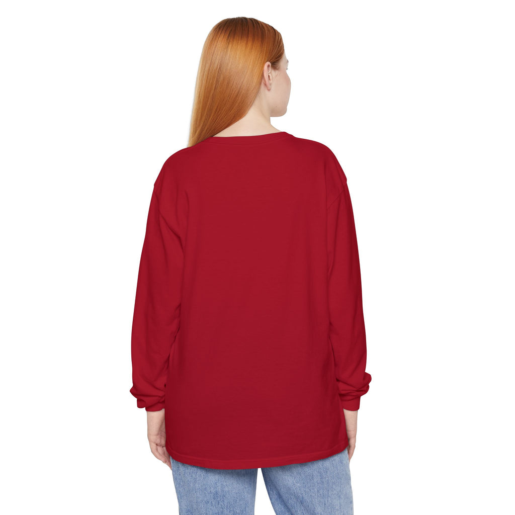Long Sleeve T-Shirt — Classic White Garment-Dyed Tee