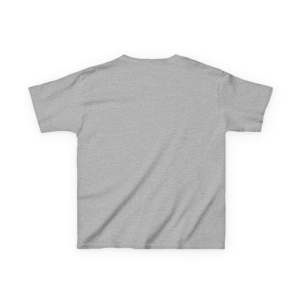 Kids T-Shirt — Plain White Heavy Cotton Tee for Boys & Girls