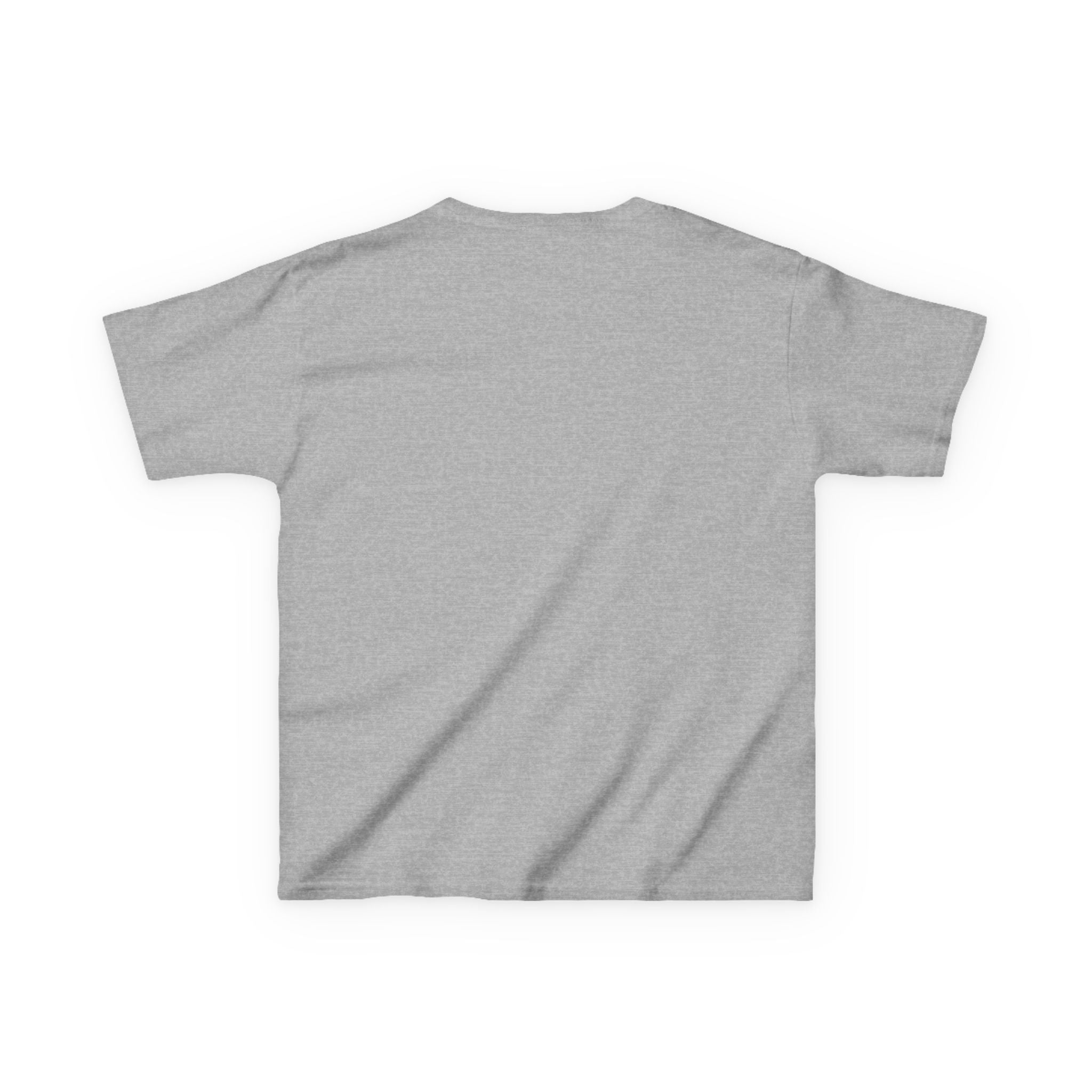 Kids T-Shirt — Plain White Heavy Cotton Tee for Boys & Girls