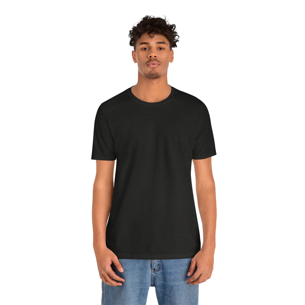 White Short Sleeve Tee — Minimal Classic Crewneck T-Shirt