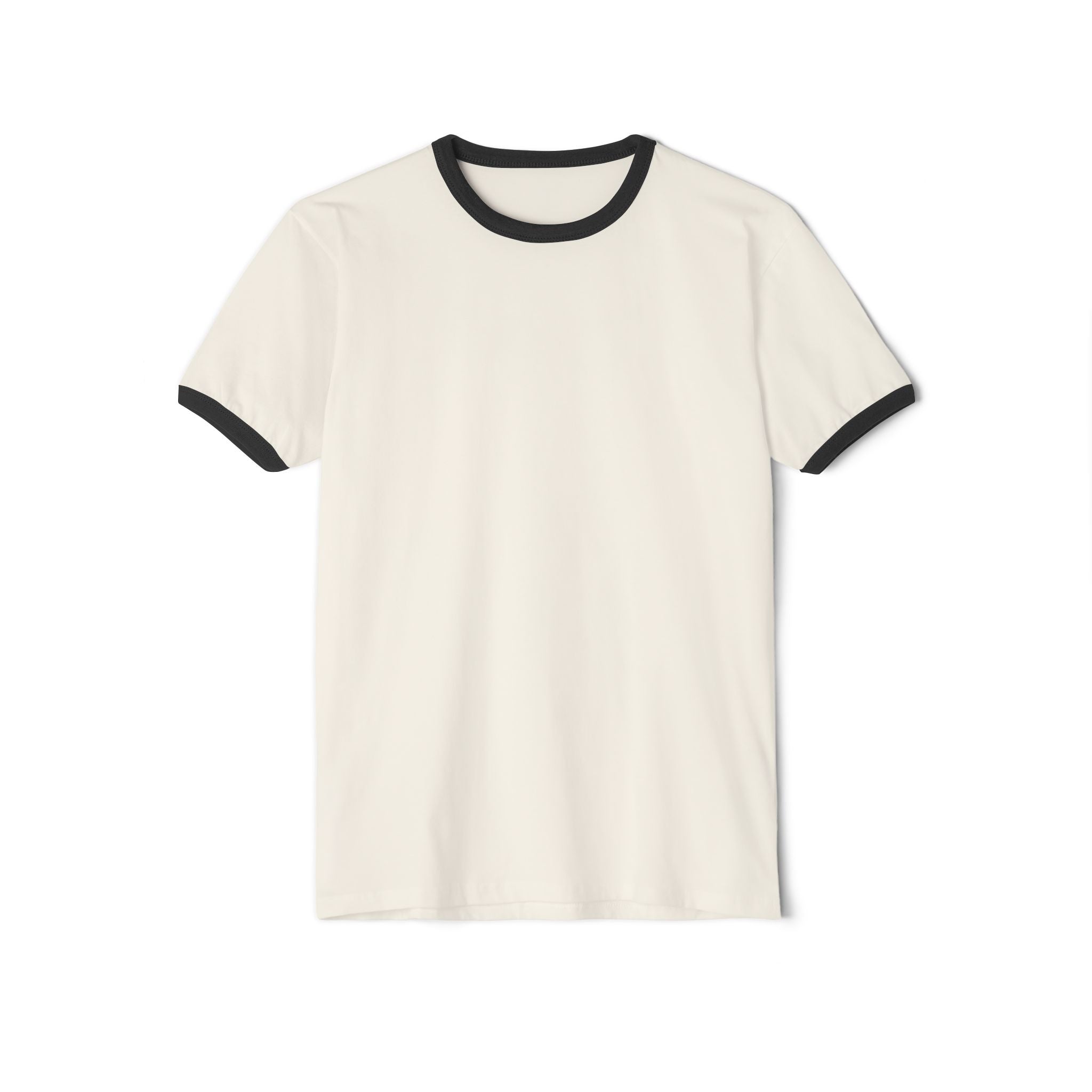 Classic Ringer T-Shirt — Retro Contrast Collar & Sleeve Tee
