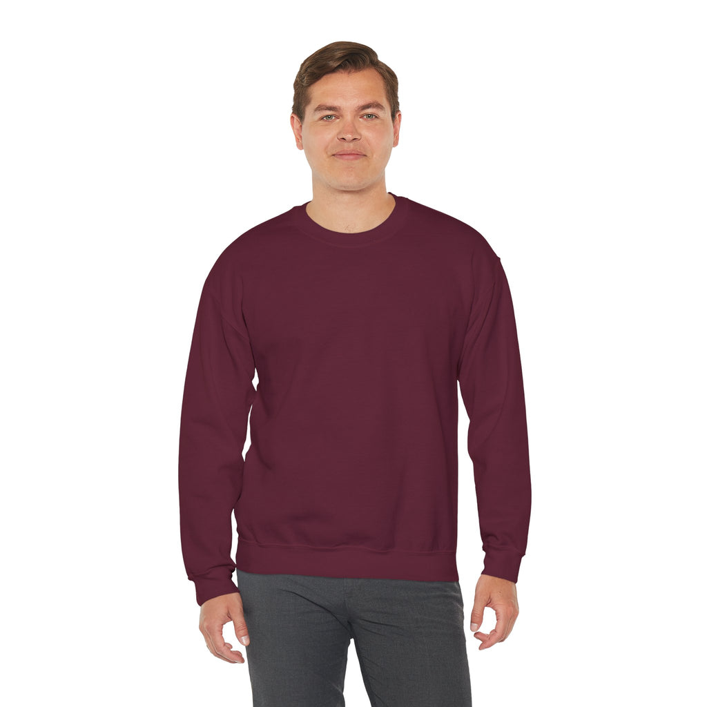 Classic White Crewneck Sweatshirt