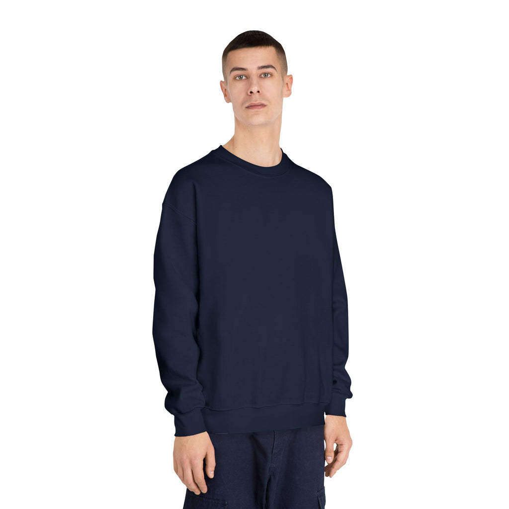 Classic White Crewneck Sweatshirt