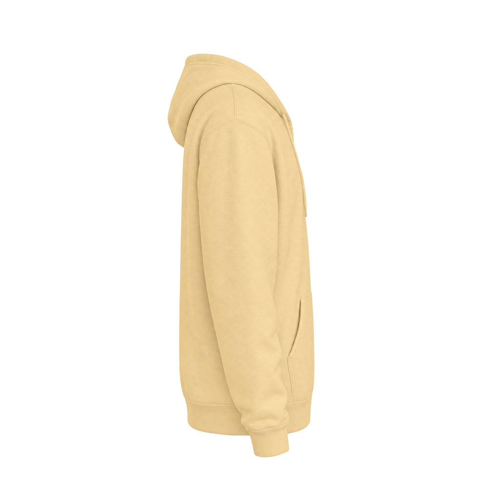 Classic White Fleece Hoodie – Soft Midweight Pullover