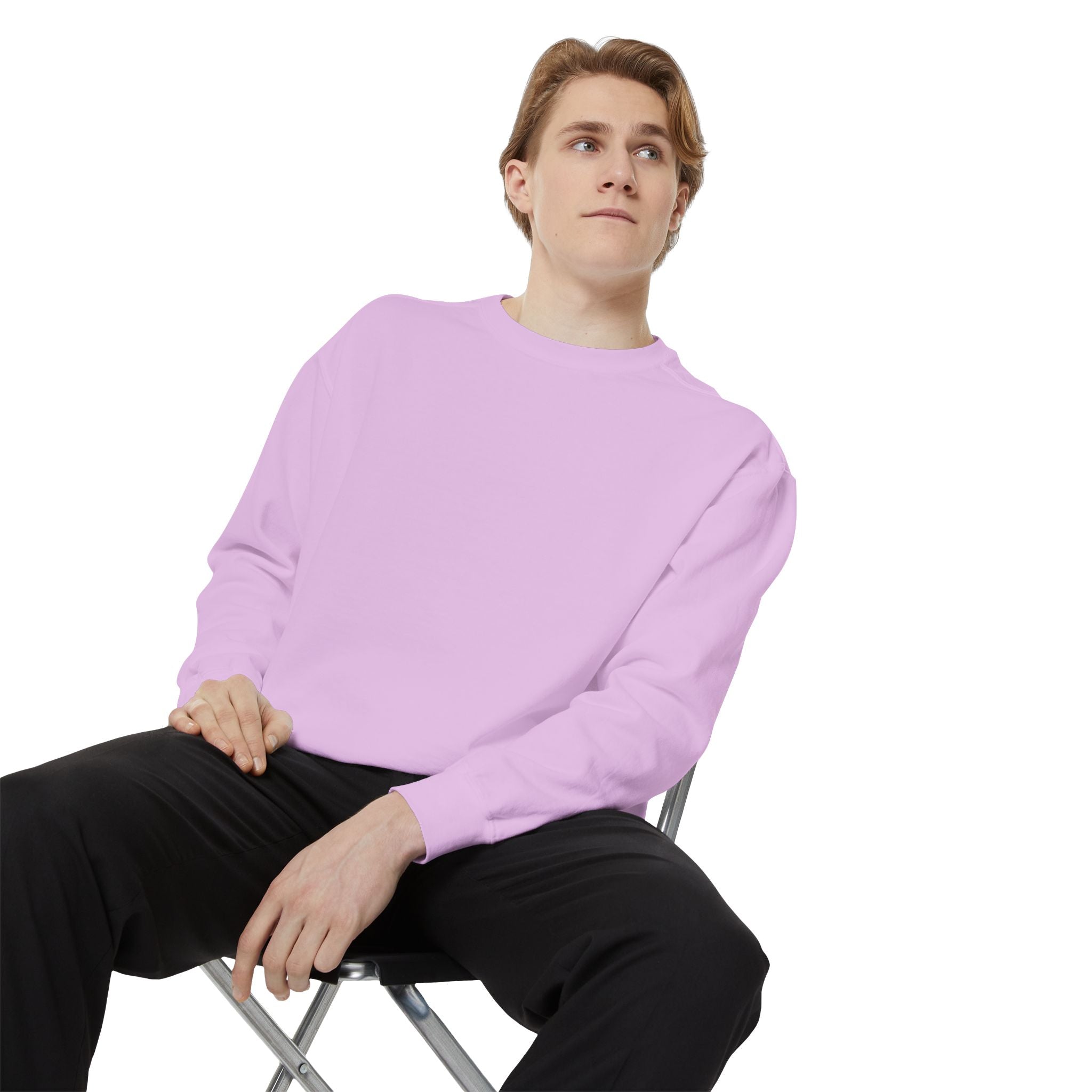 Classic Crewneck Sweatshirt — Lightweight Garment-Dyed Pullover