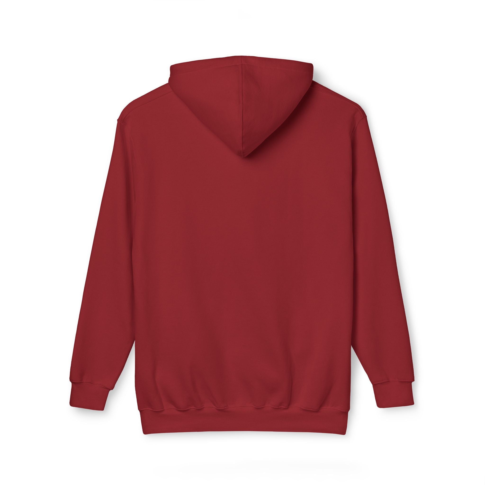 Classic White Hoodie — Made in USA Unisex Hooded Sweatshirt