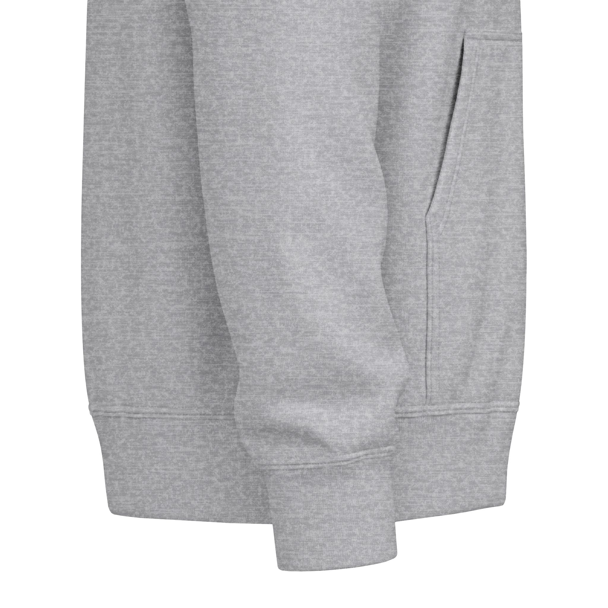 Classic White Fleece Hoodie – Soft Midweight Pullover