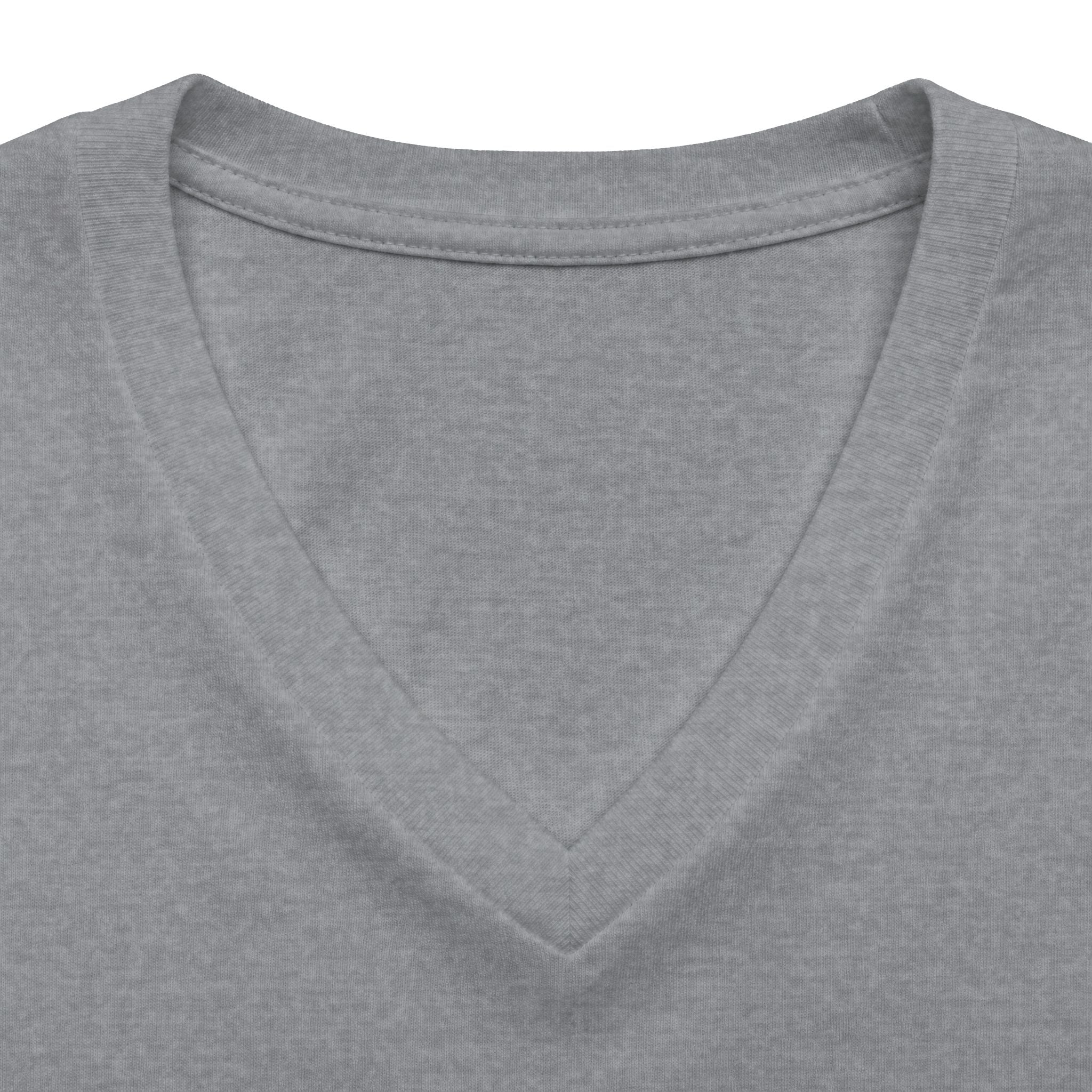 Women's Relaxed Heather CVC V-Neck Tee