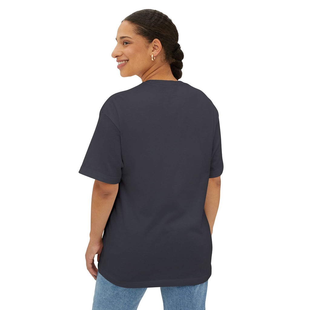 Oversized Boxy Tee — Minimal White Crewneck T-Shirt