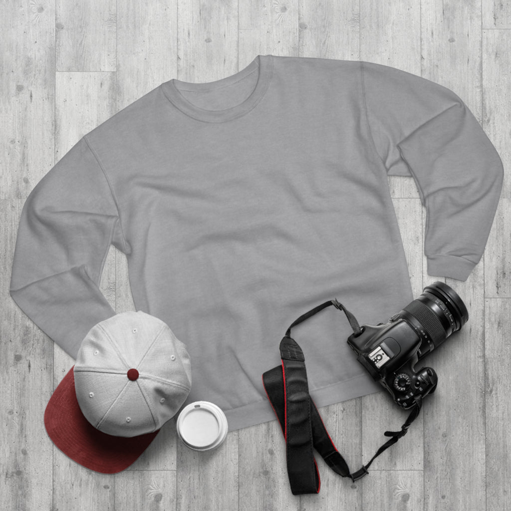 Classic White Crewneck Sweatshirt — Minimal Everyday Pullover