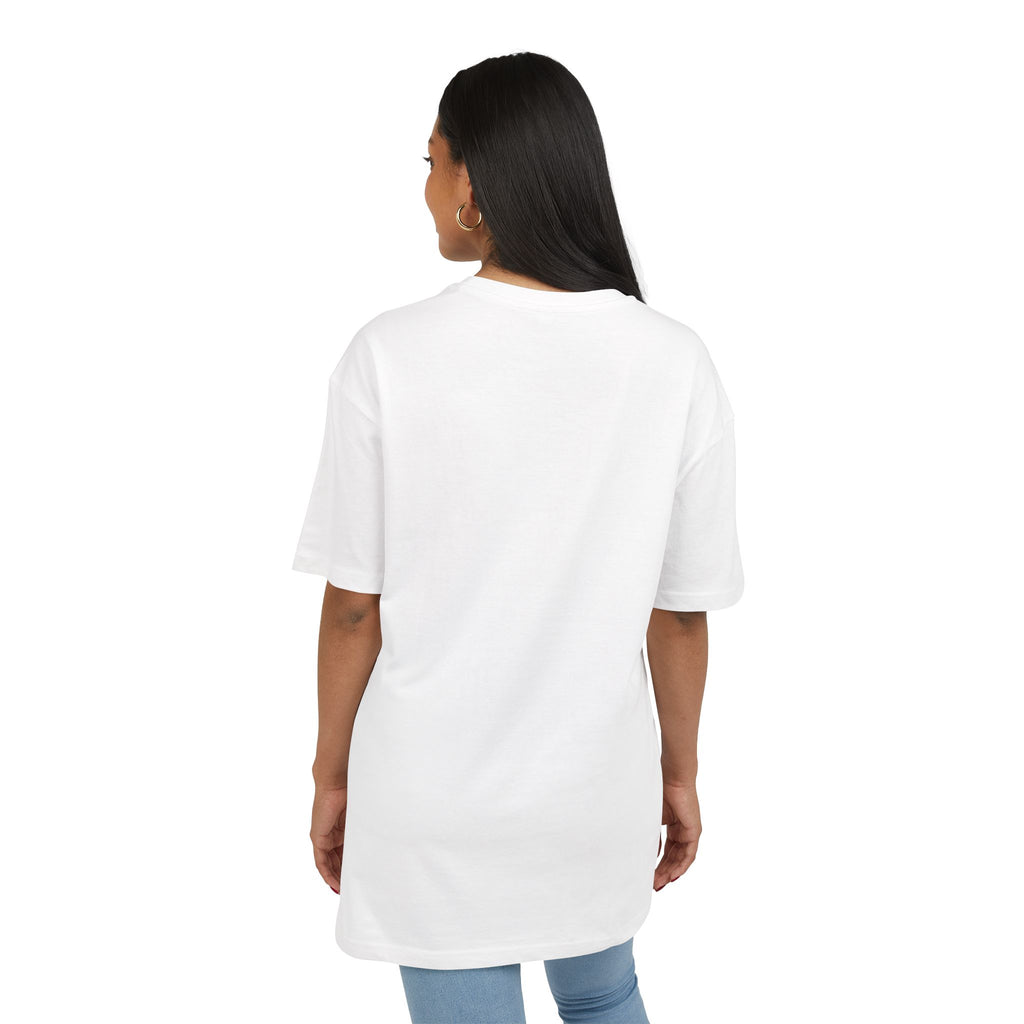Oversized White Tee — Minimal Blank Heavy Cotton Oversize Shirt