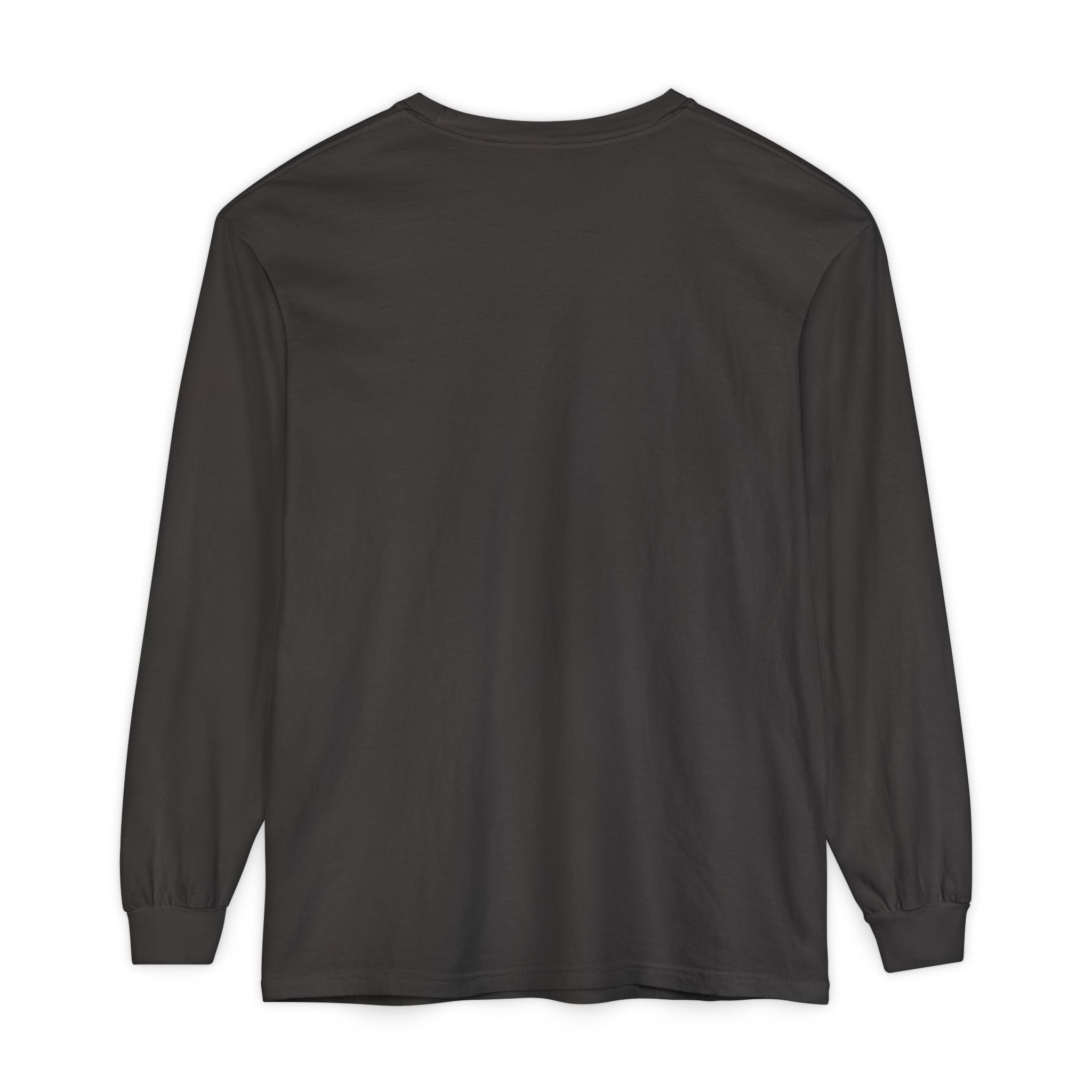 Long Sleeve T-Shirt — Classic White Garment-Dyed Tee