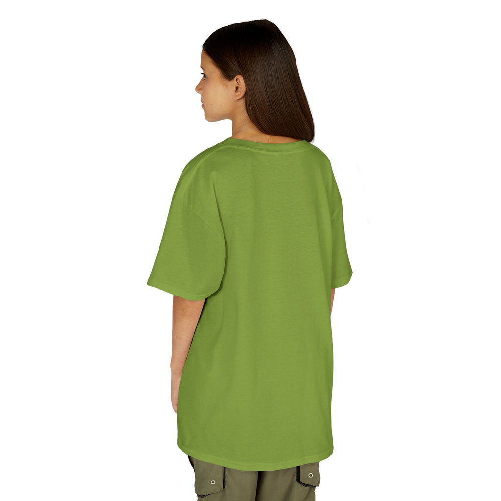 Kids T-Shirt — Plain White Heavy Cotton Tee for Boys & Girls