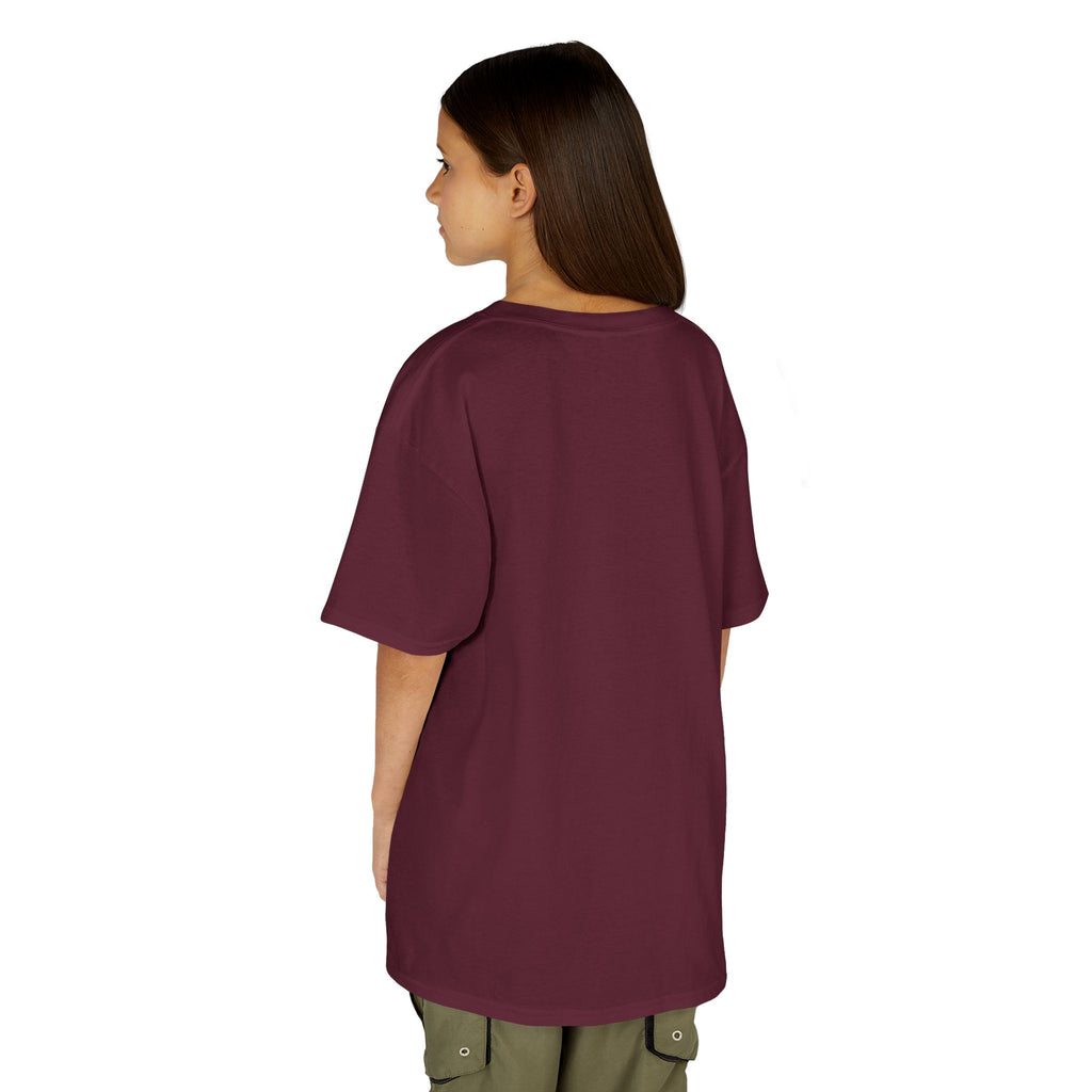 Kids T-Shirt — Plain White Heavy Cotton Tee for Boys & Girls