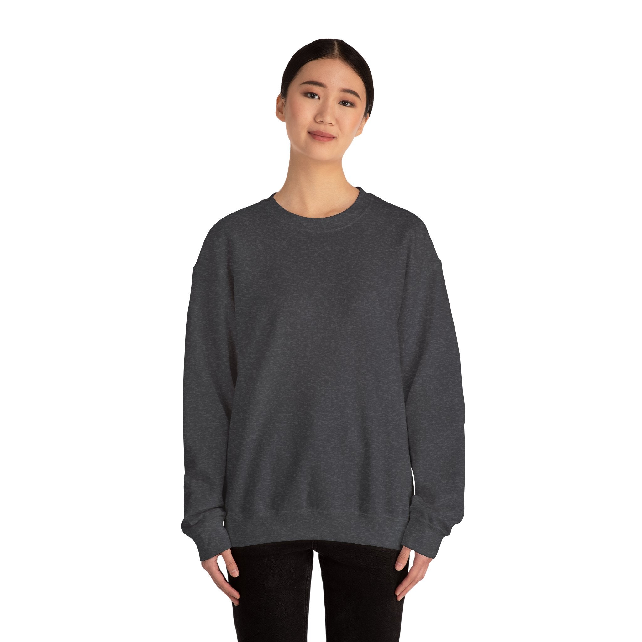 Classic White Crewneck Sweatshirt