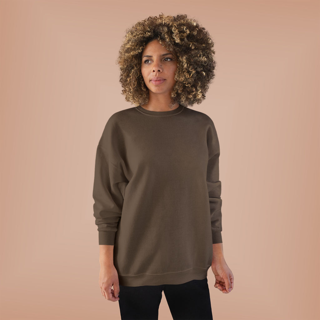 Classic White Crewneck Sweatshirt