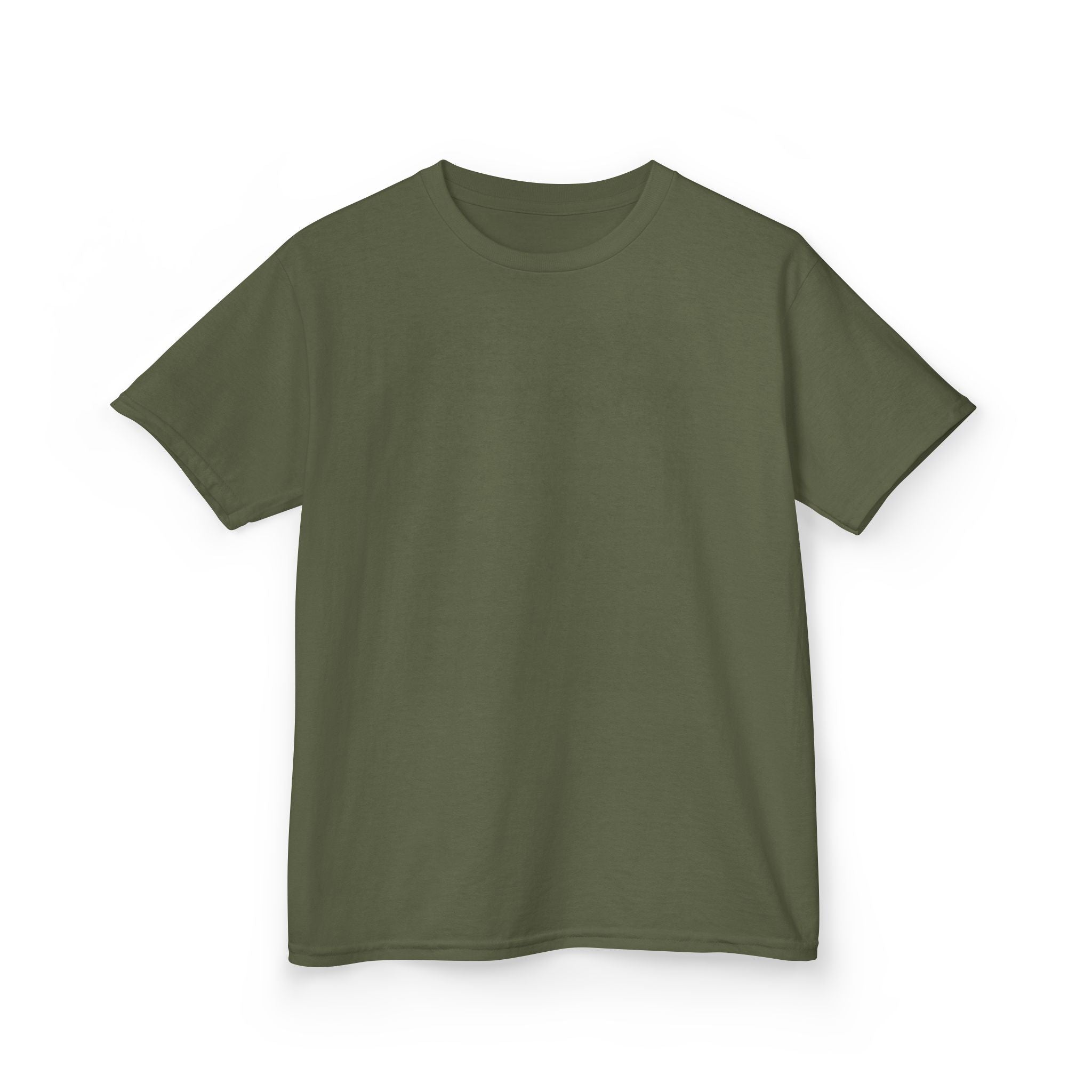 Kids T-Shirt — Plain White Heavy Cotton Tee for Boys & Girls