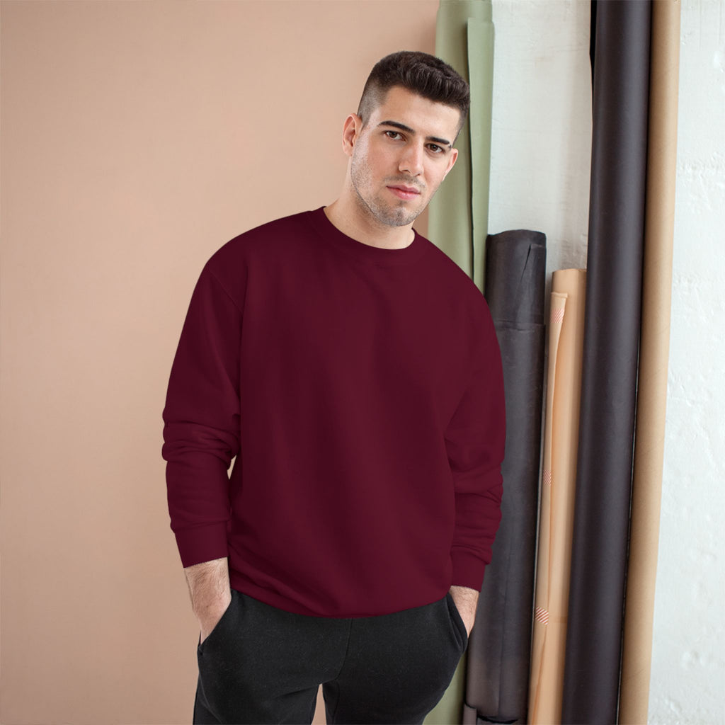 Champion Sweatshirt - Classic White Crewneck Sweatshirt